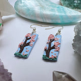 Cherry Blossom Tree Earrings