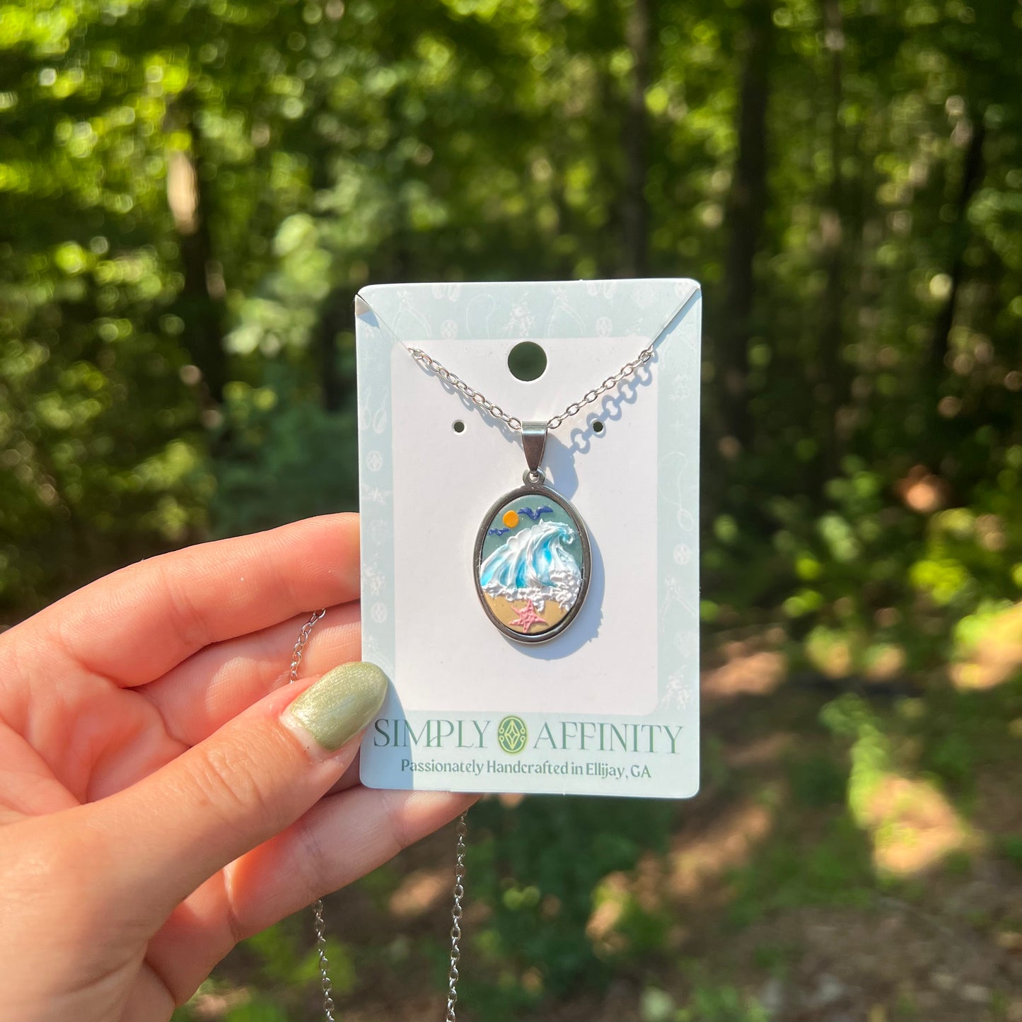 Ocean Wave Necklace