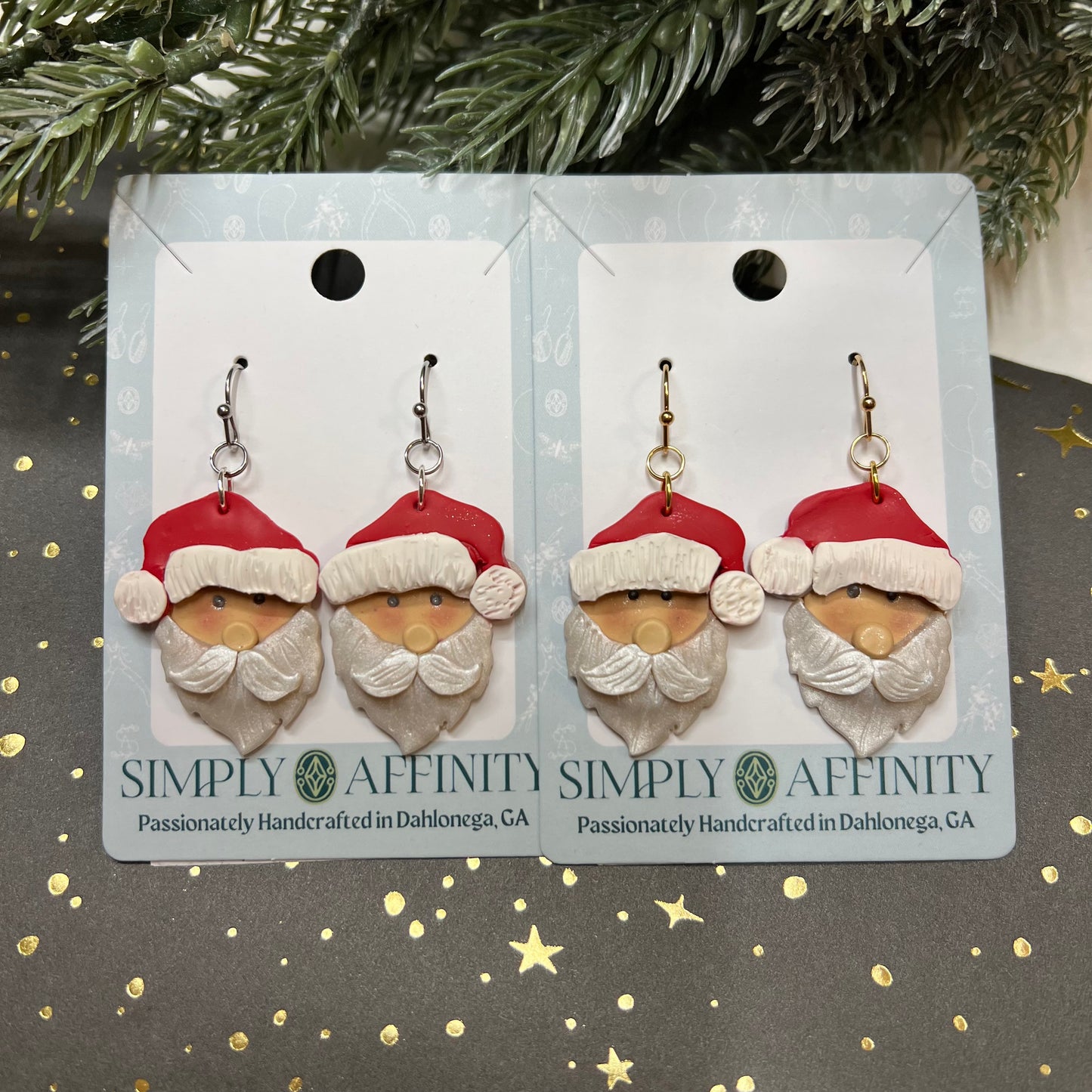 Santa Claus Earrings