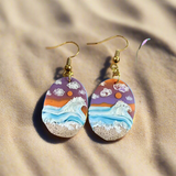 Ocean Wave Earrings