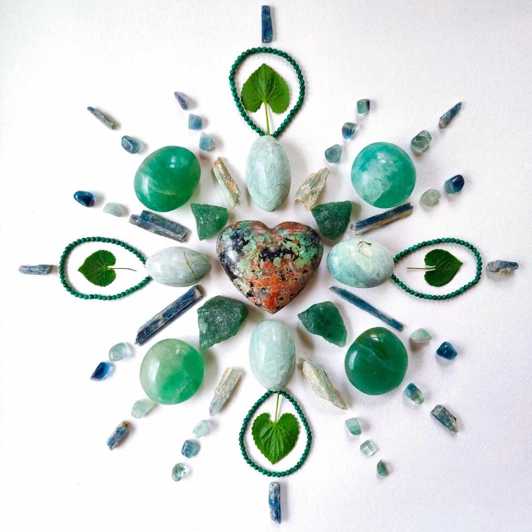 8x8 Crystal Grid Art Prints - Simply Affinity