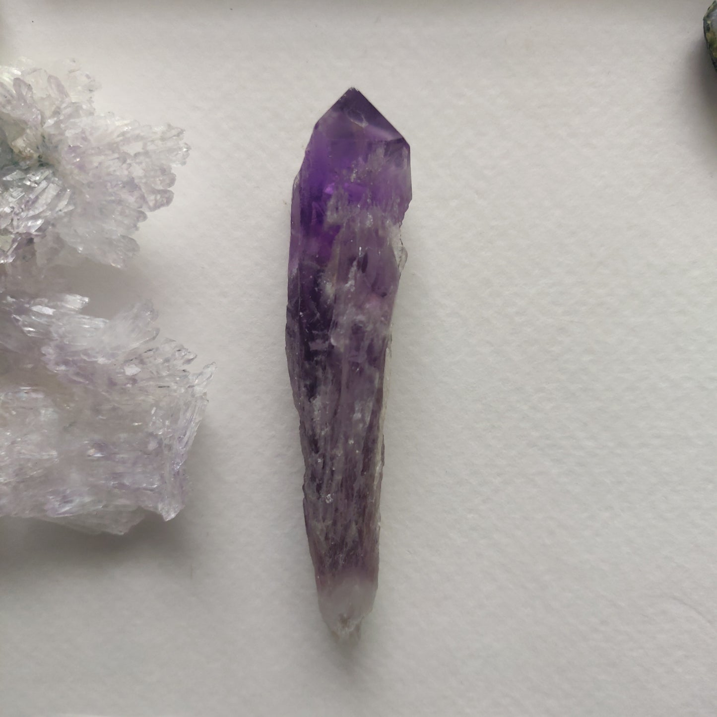 Bahia Amethyst Point, Amethyst Elestial Wand from Brazil (#11)