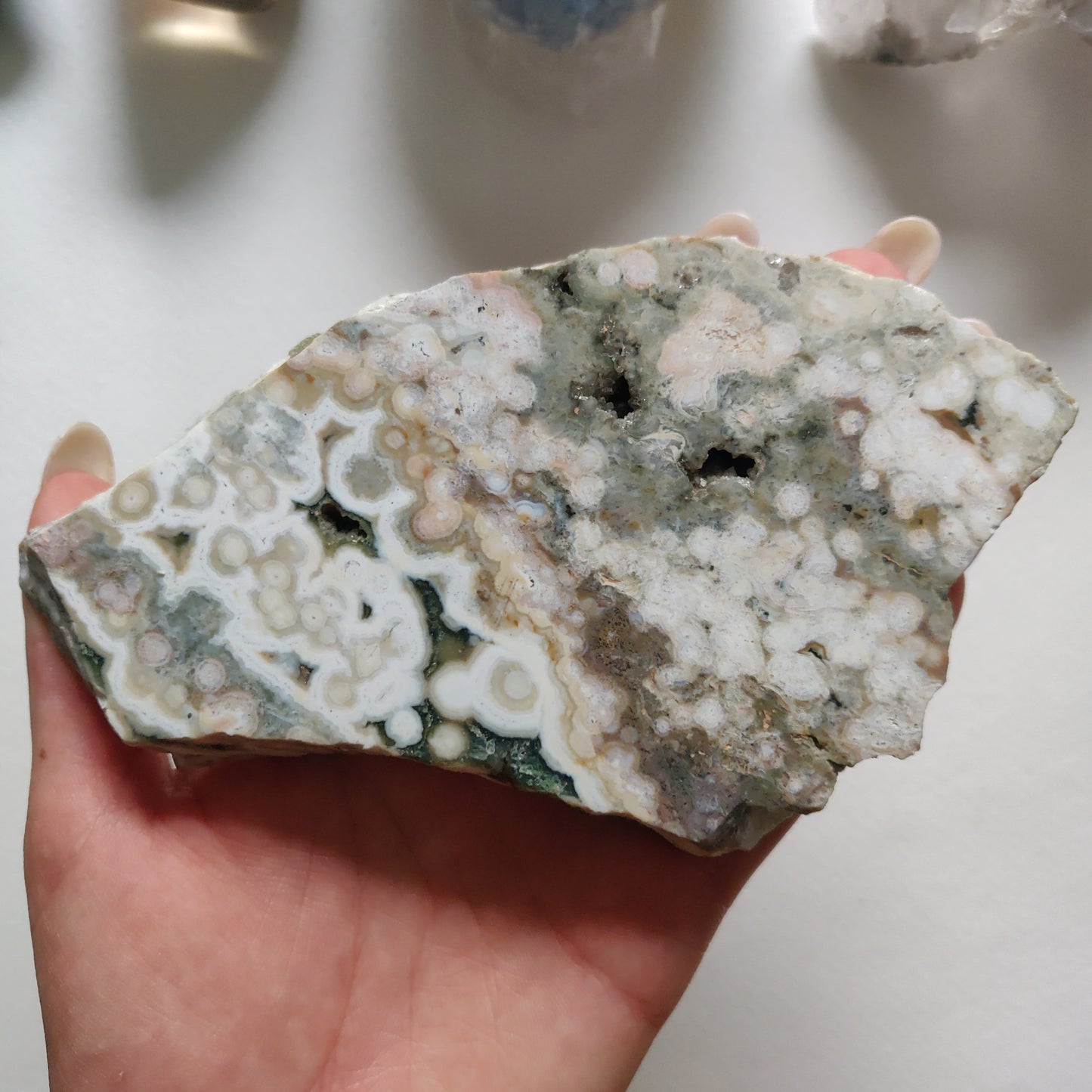 Ocean Jasper Druzy Slab (#A5)
