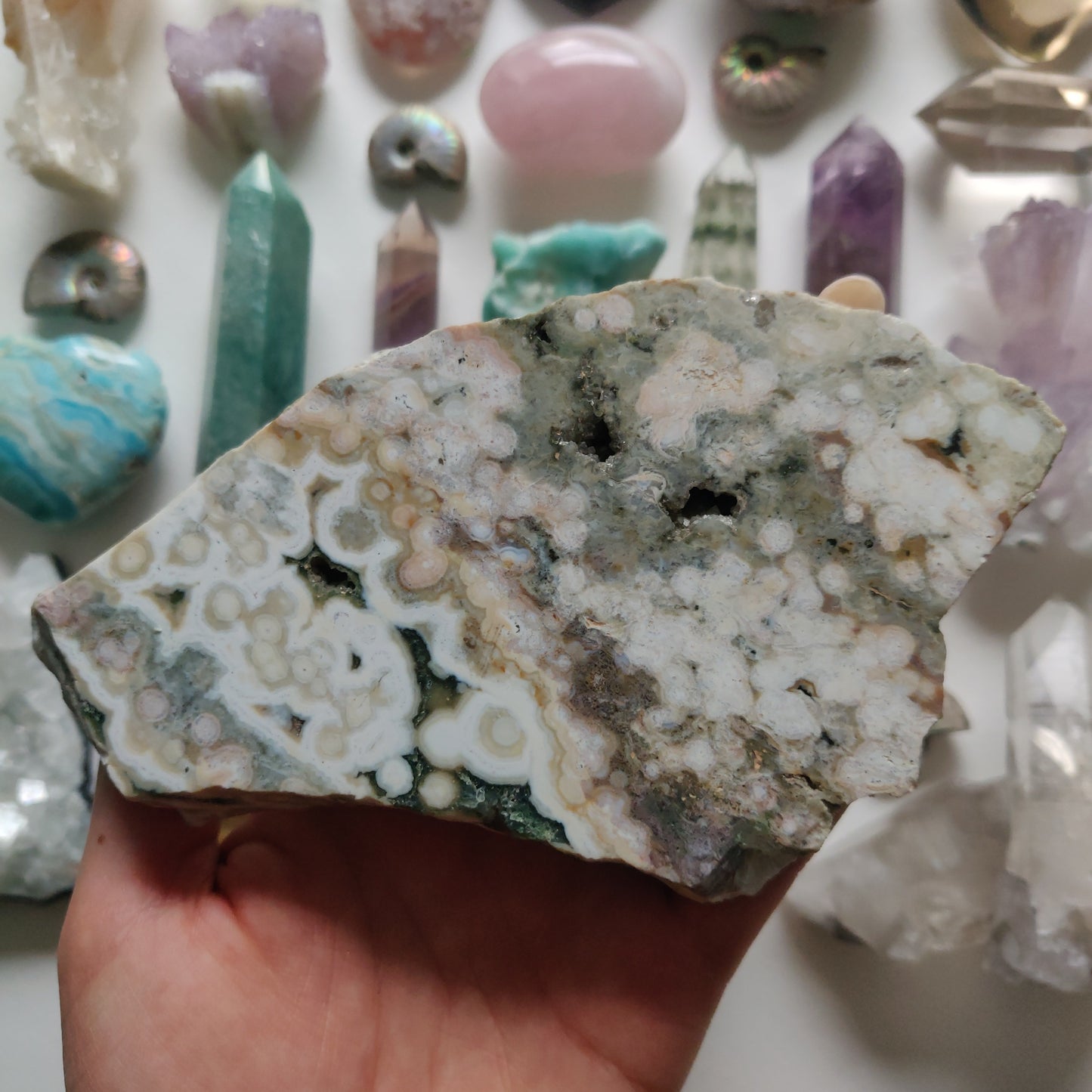 Ocean Jasper Druzy Slab (#A5)