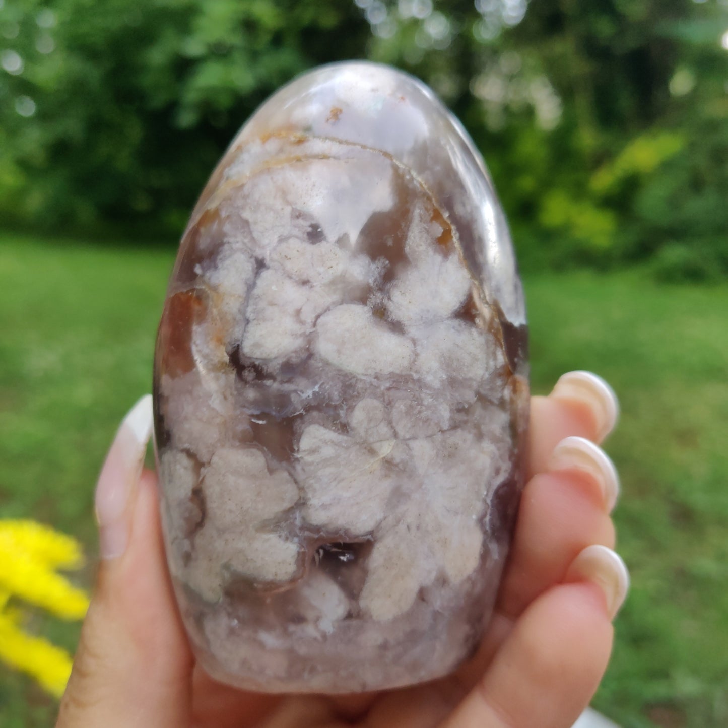 Flower Agate Free Form (#5) - Simply Affinity