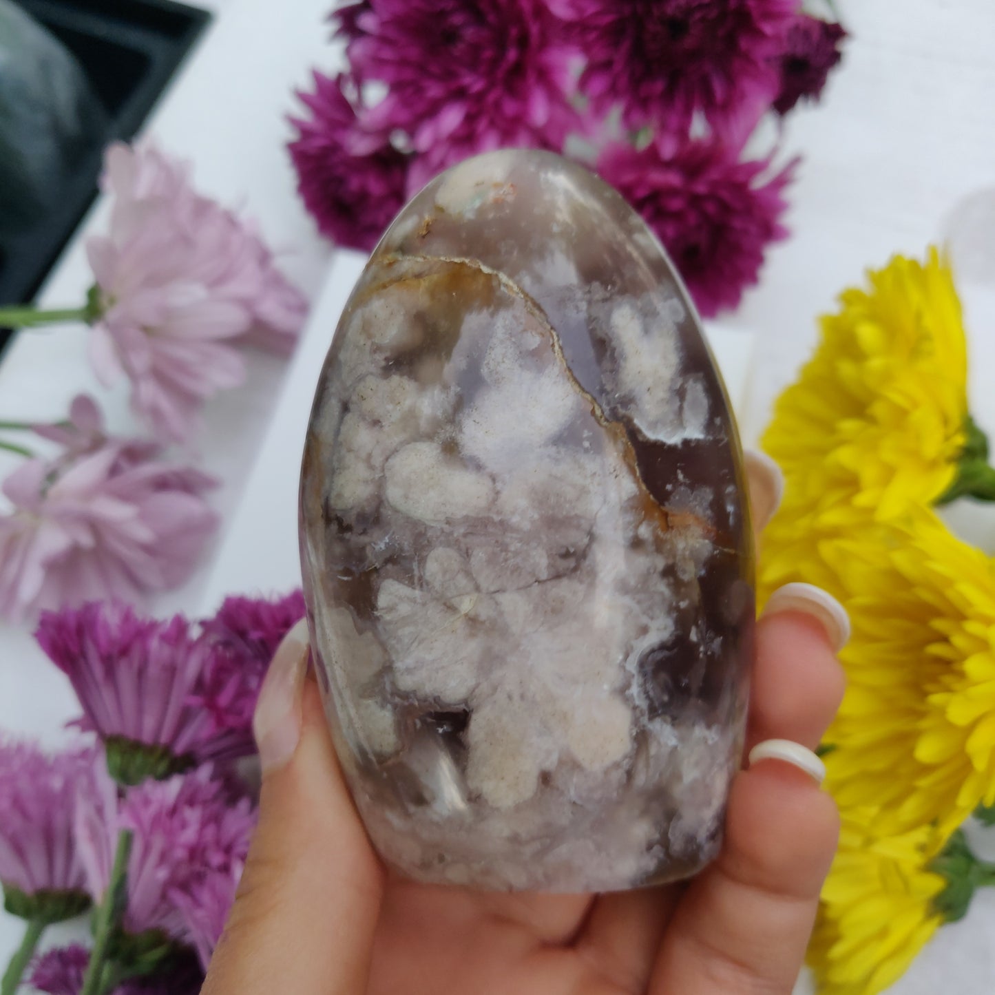 Flower Agate Free Form (#5) - Simply Affinity