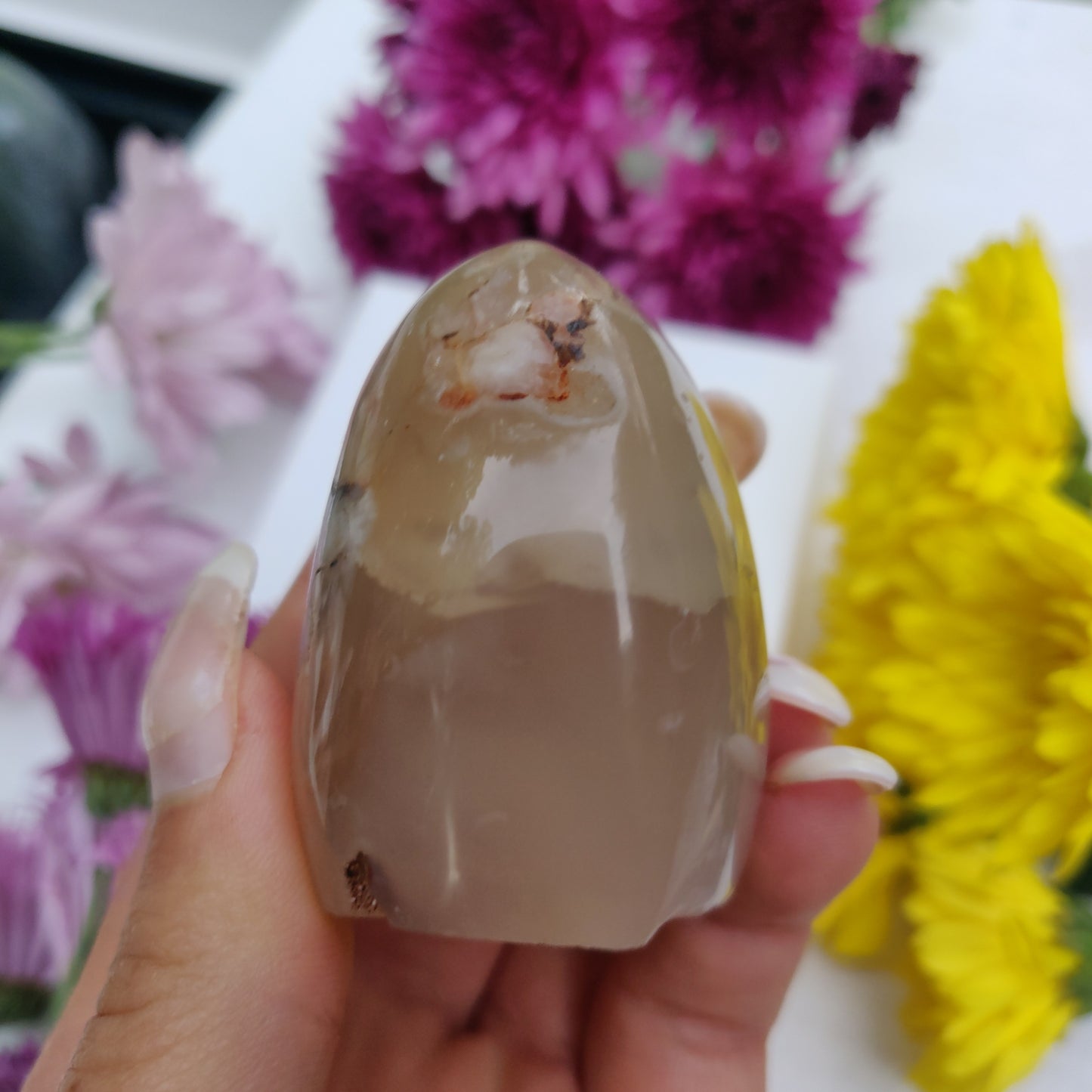 Flower Agate Free Form (#12) - Simply Affinity