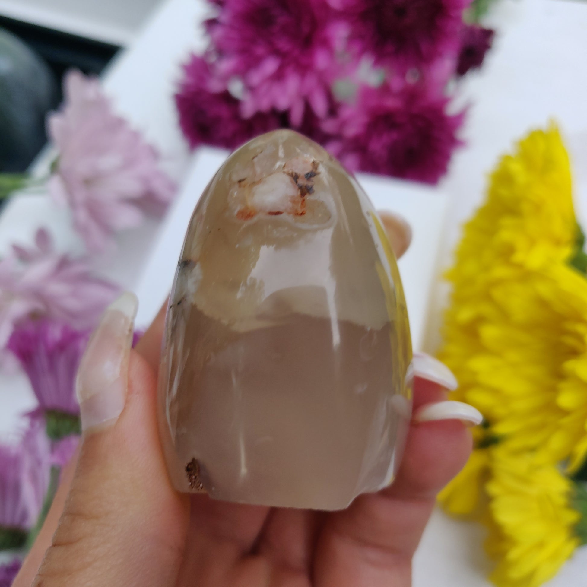 Flower Agate Free Form (#12) - Simply Affinity