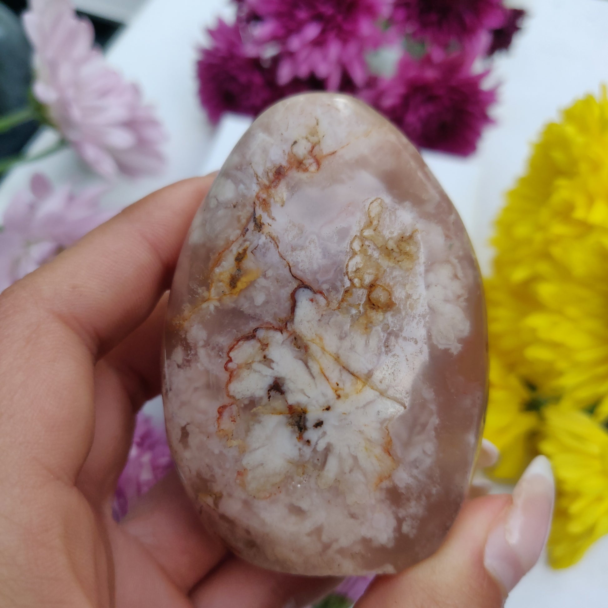 Flower Agate Free Form (#10) - Simply Affinity