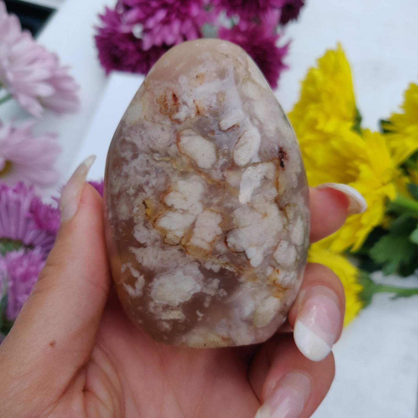 Flower Agate Free Form (#10) - Simply Affinity