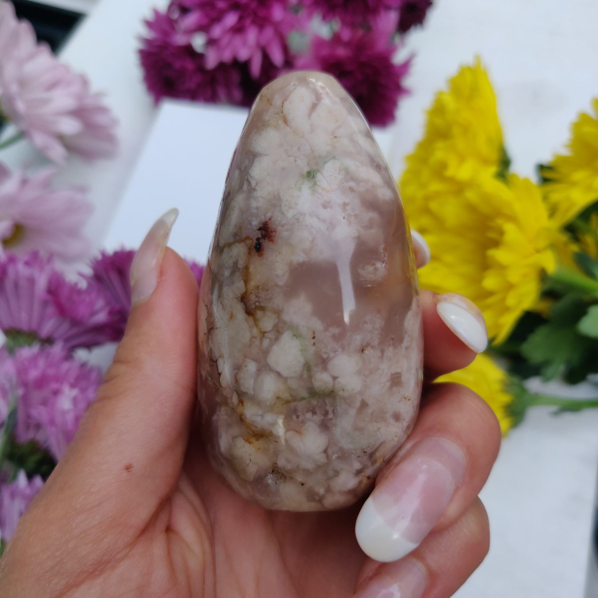 Flower Agate Free Form (#10) - Simply Affinity
