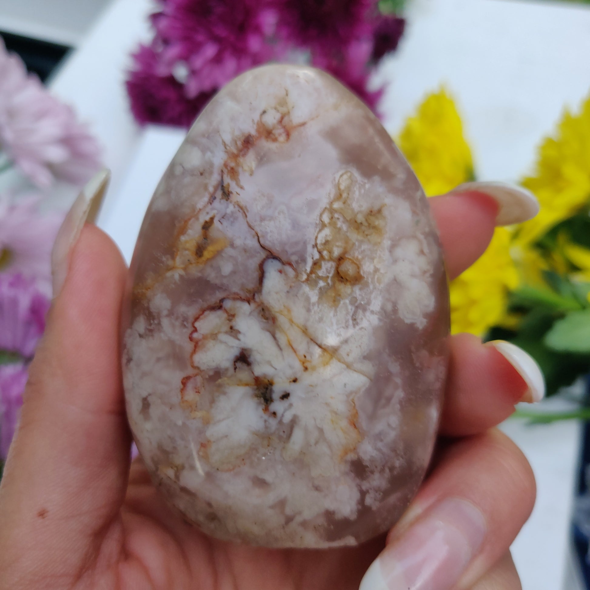 Flower Agate Free Form (#10) - Simply Affinity