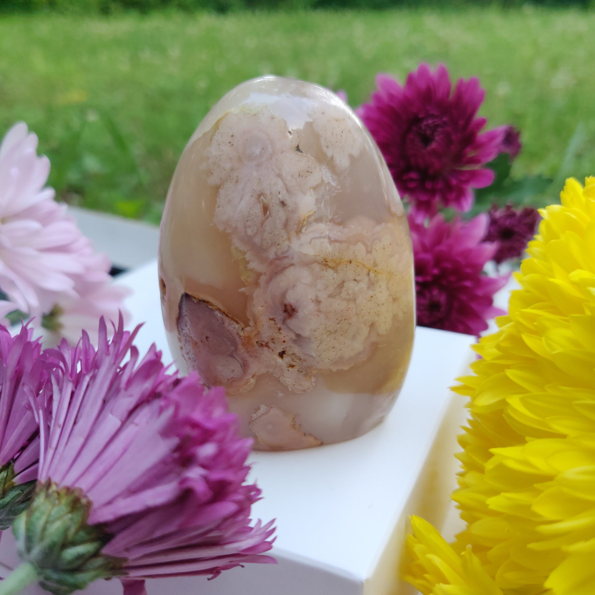 Flower Agate Free Form (#8) - Simply Affinity