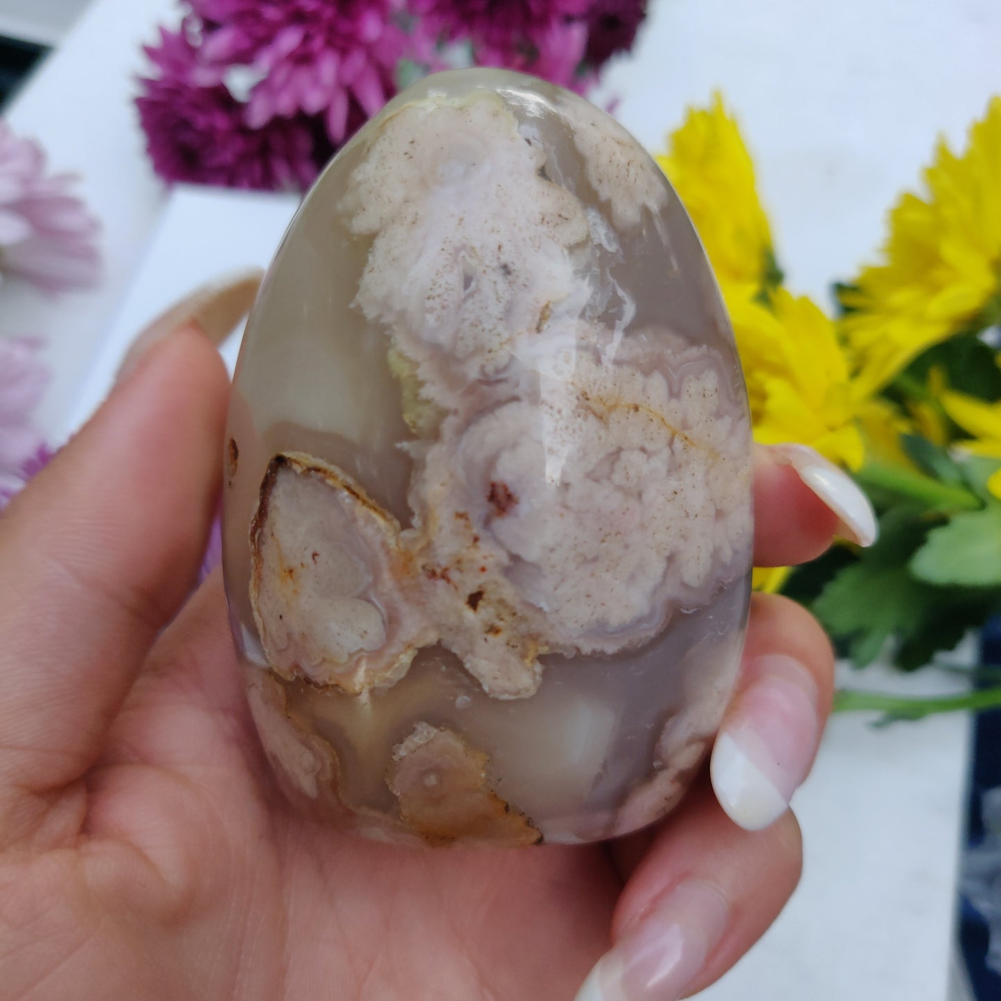 Flower Agate Free Form (#8) - Simply Affinity