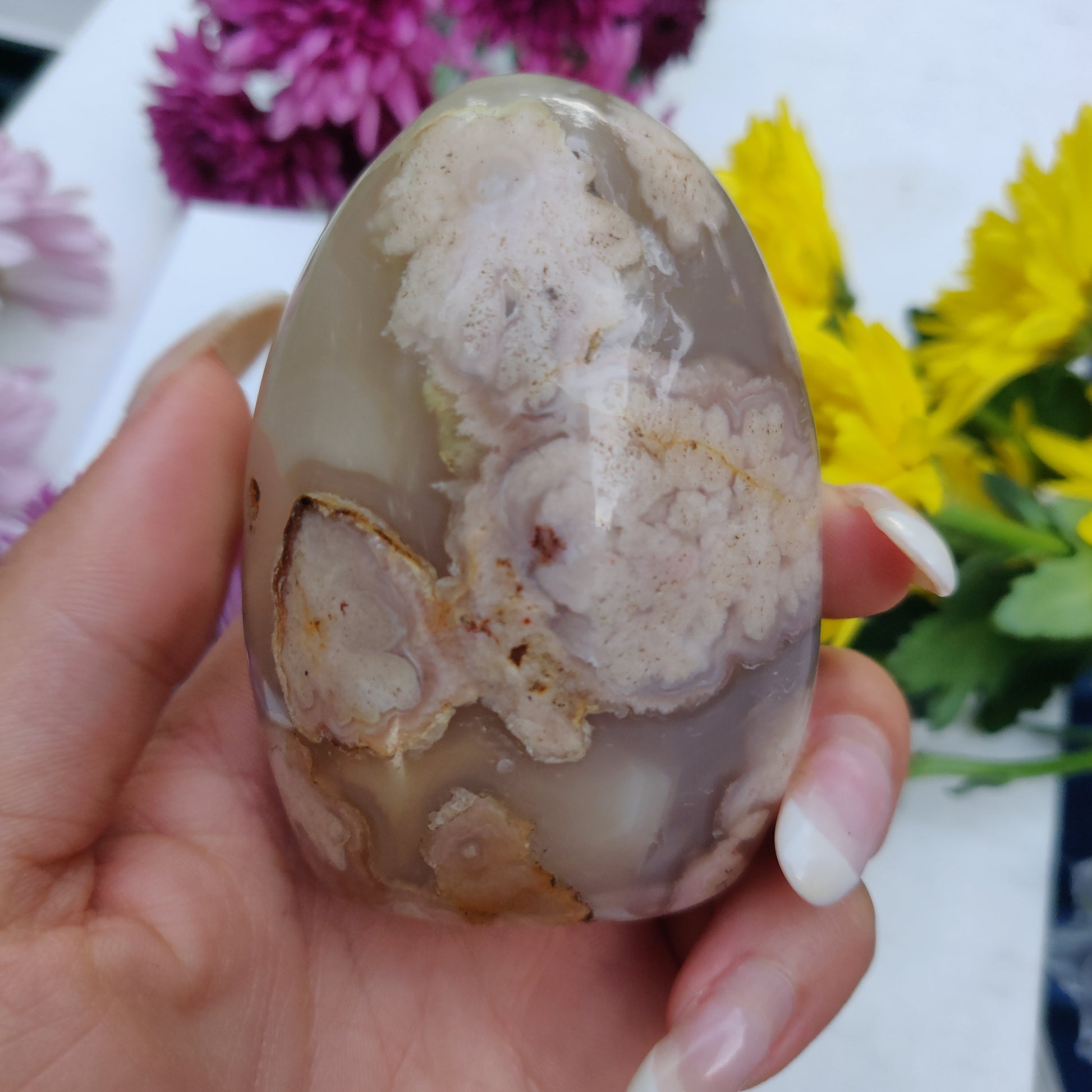 Flower Agate Free Form (#8) - Simply Affinity