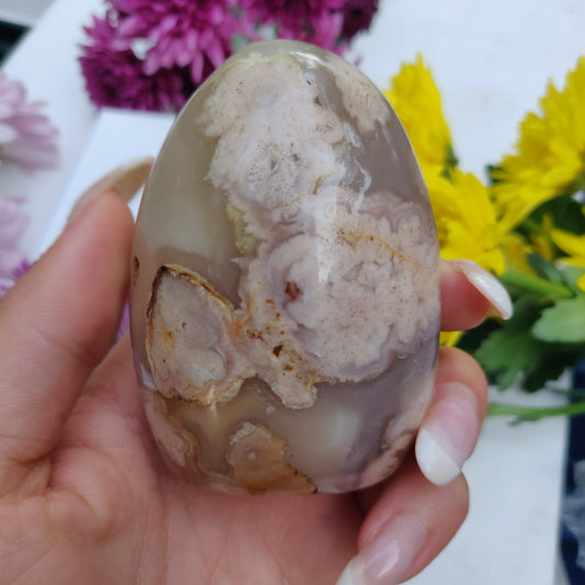 Flower Agate Free Form (#8) - Simply Affinity