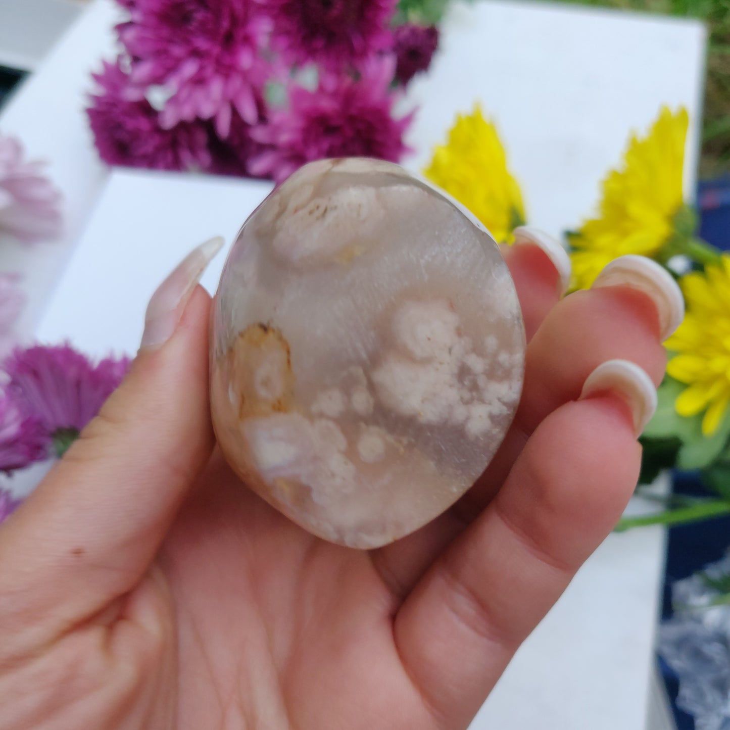 Flower Agate Free Form (#8) - Simply Affinity