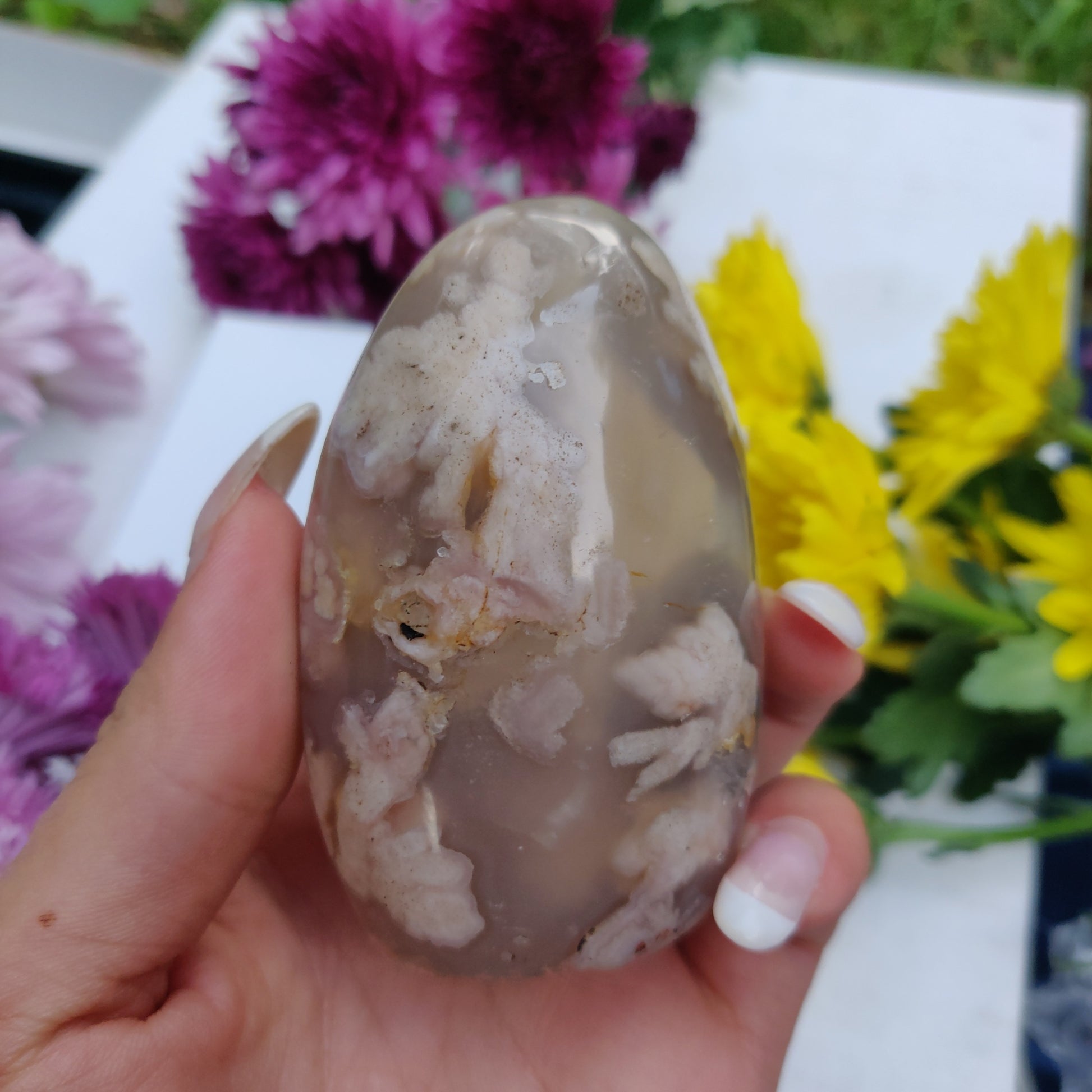 Flower Agate Free Form (#8) - Simply Affinity