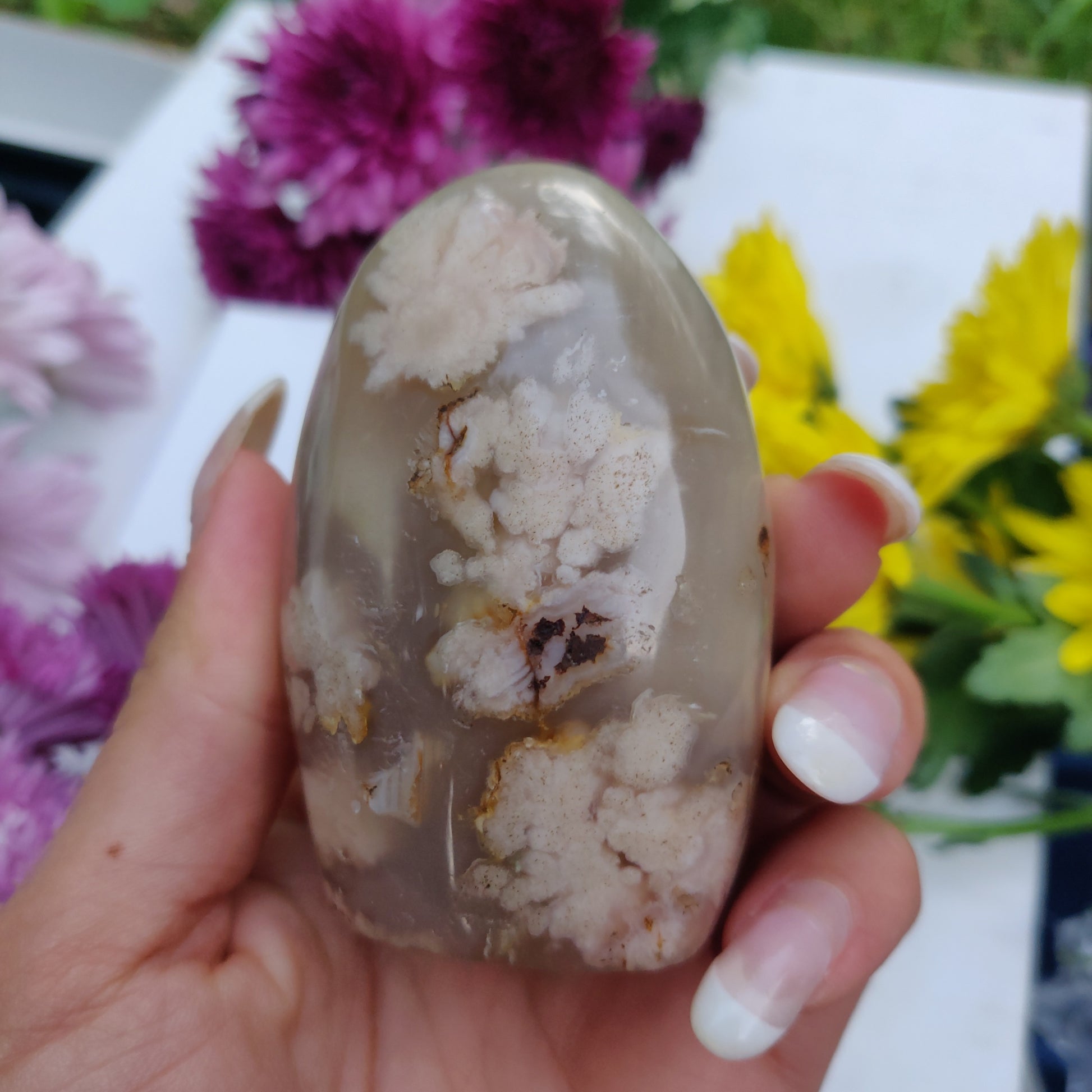 Flower Agate Free Form (#8) - Simply Affinity