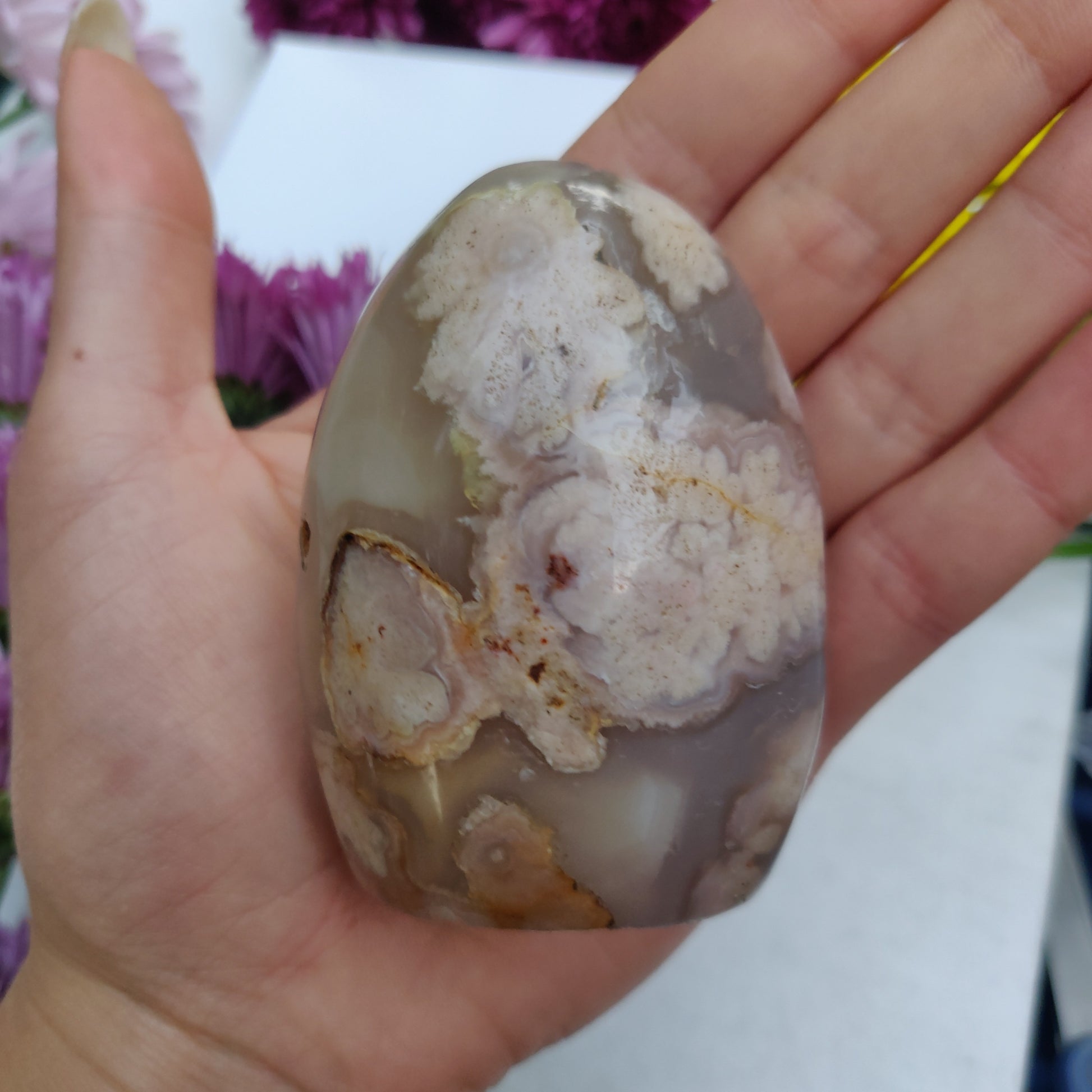 Flower Agate Free Form (#8) - Simply Affinity