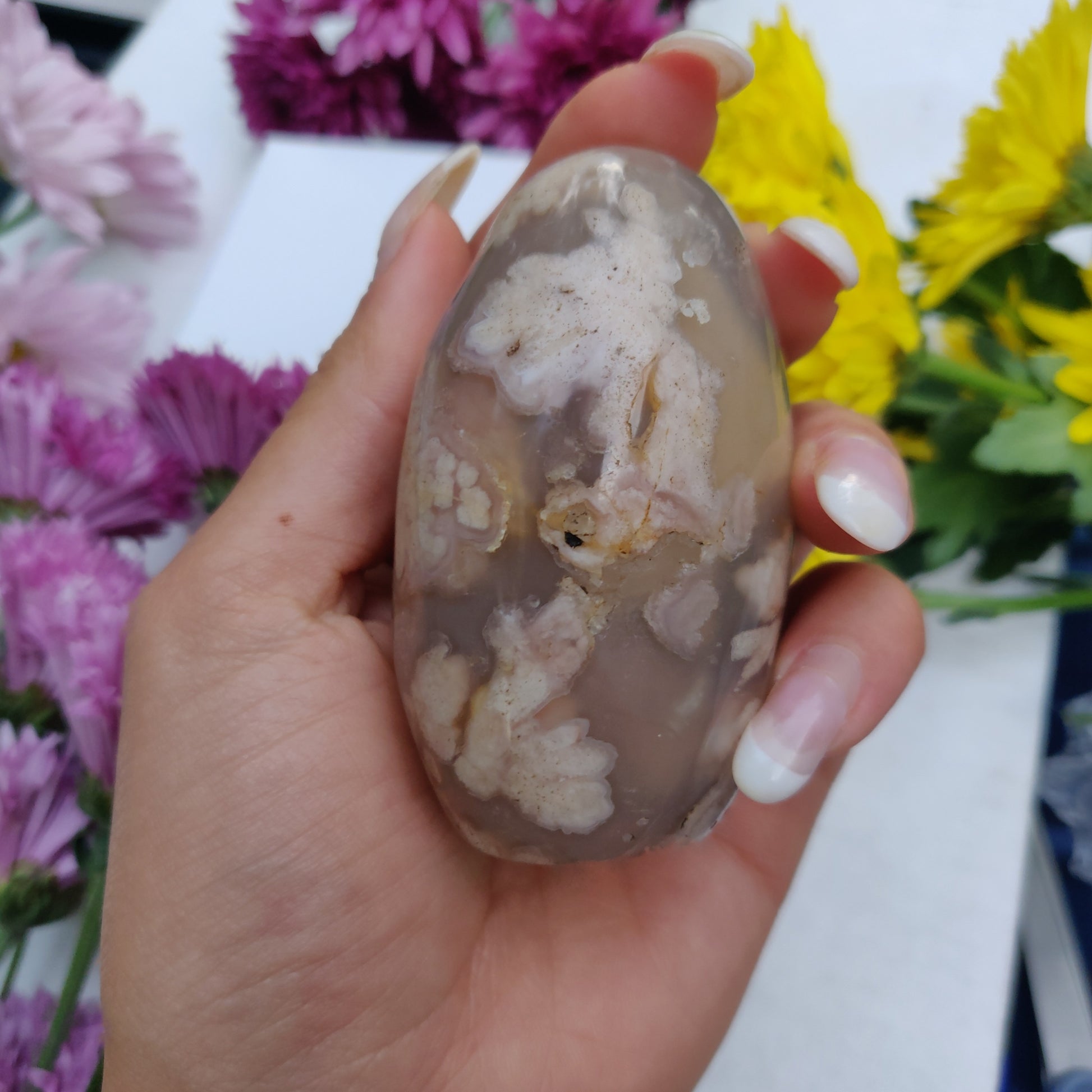 Flower Agate Free Form (#8) - Simply Affinity