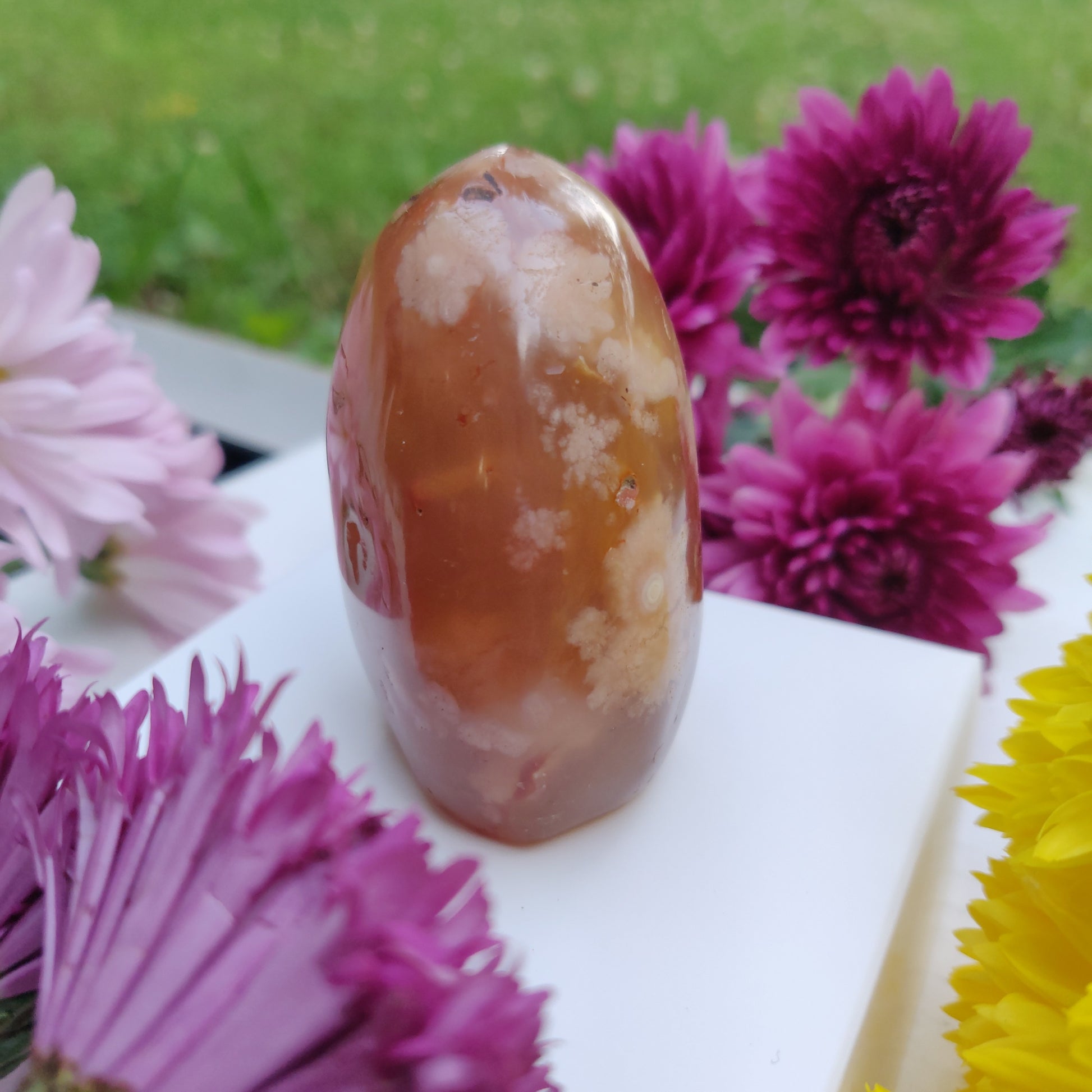 Flower Agate Free Form (#9) - Simply Affinity