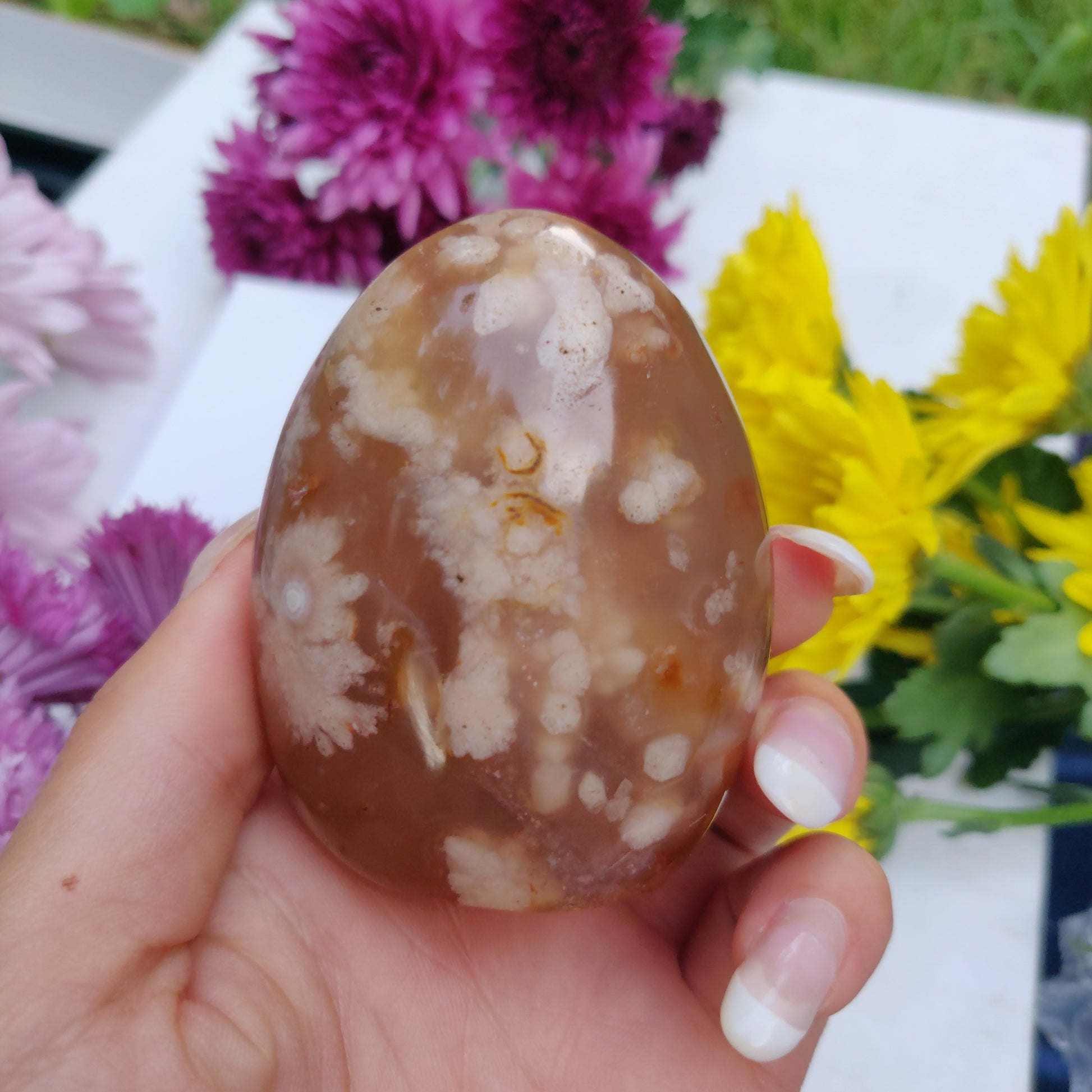 Flower Agate Free Form (#9) - Simply Affinity