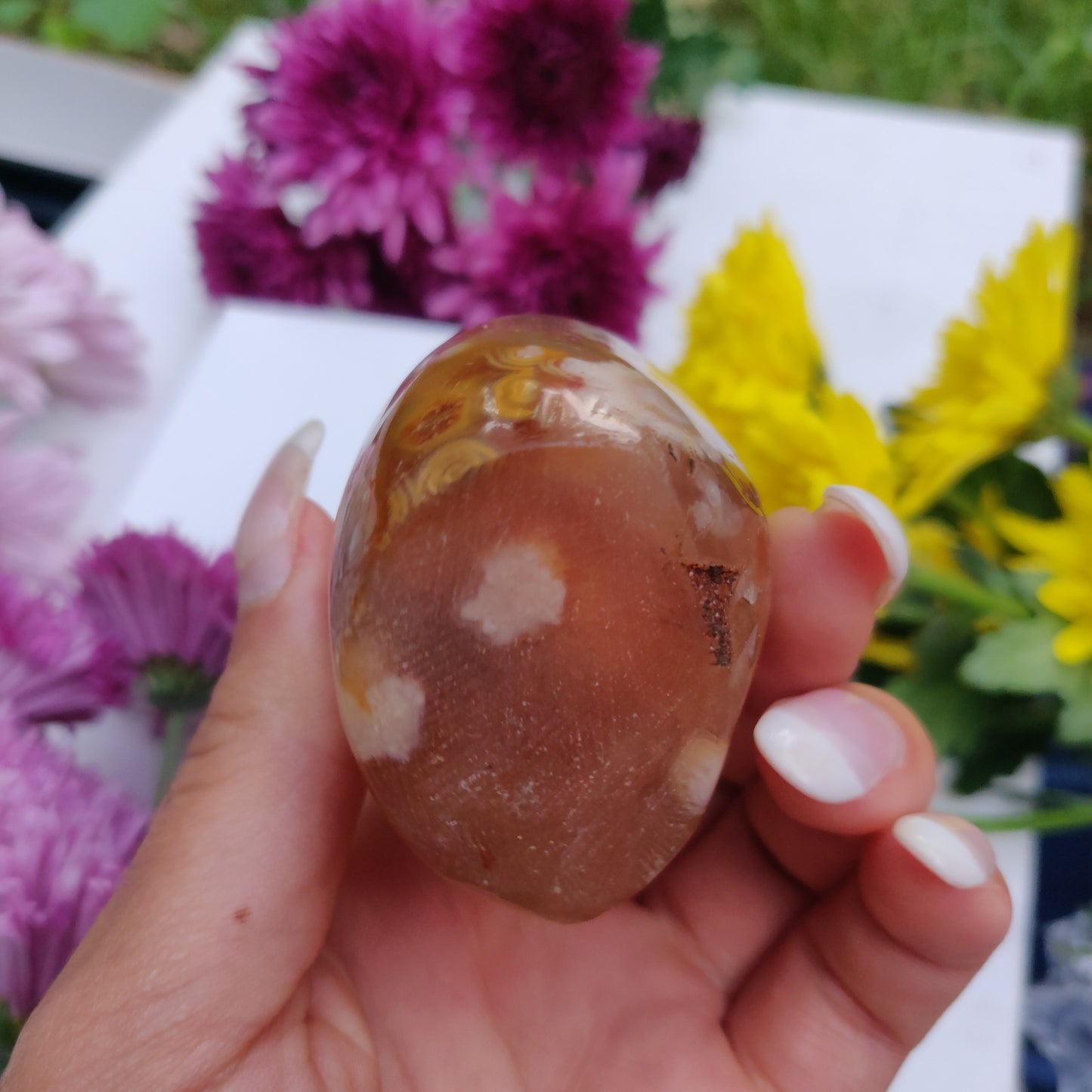Flower Agate Free Form (#9) - Simply Affinity
