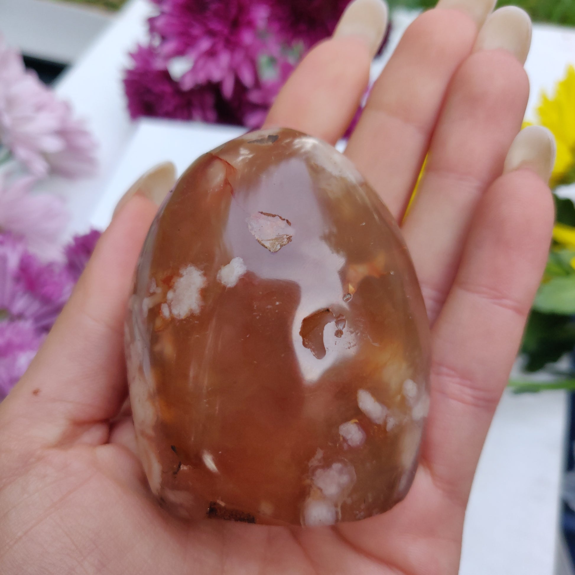 Flower Agate Free Form (#9) - Simply Affinity