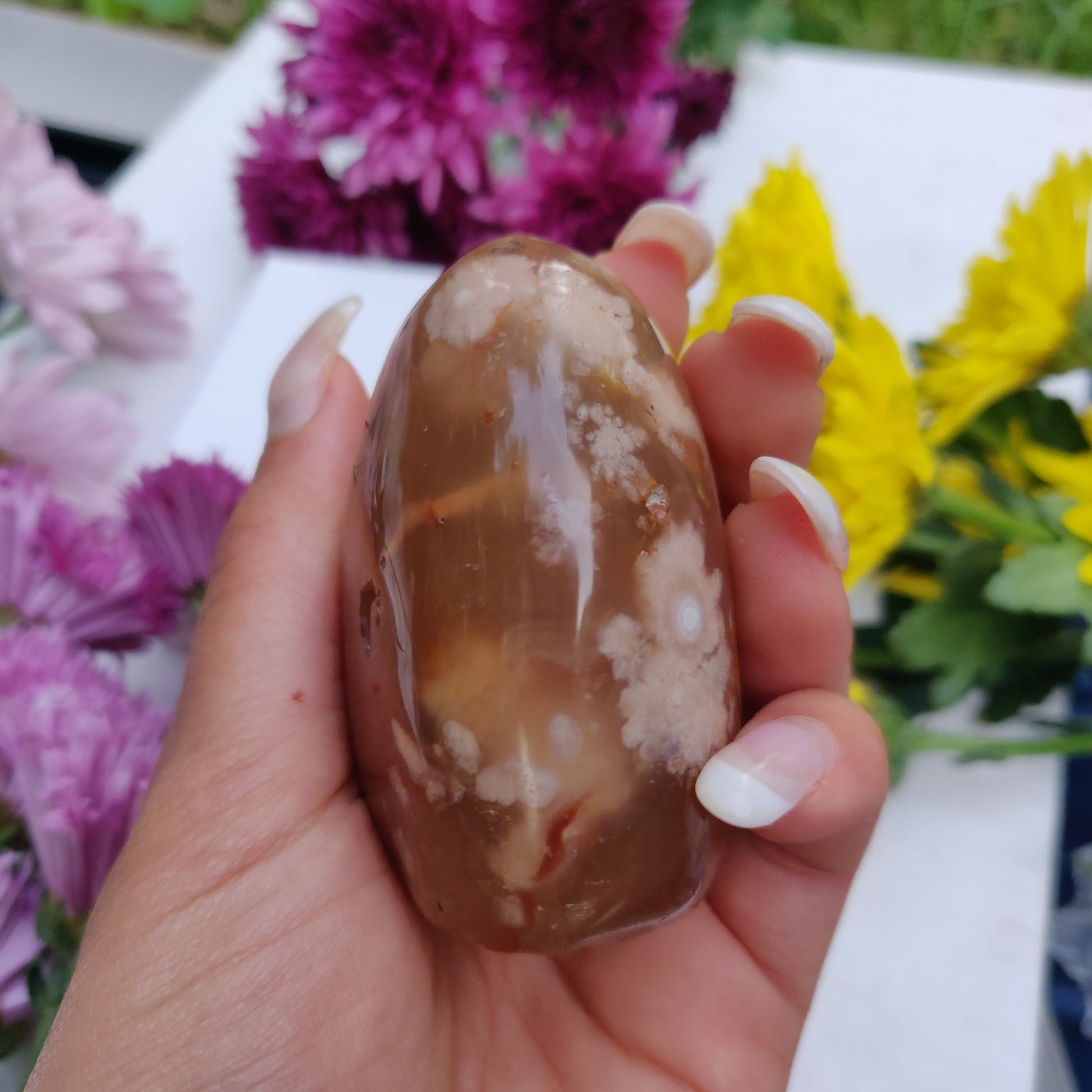 Flower Agate Free Form (#9) - Simply Affinity
