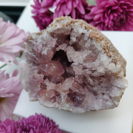 Pink Amethyst Geode (#M2) - Simply Affinity