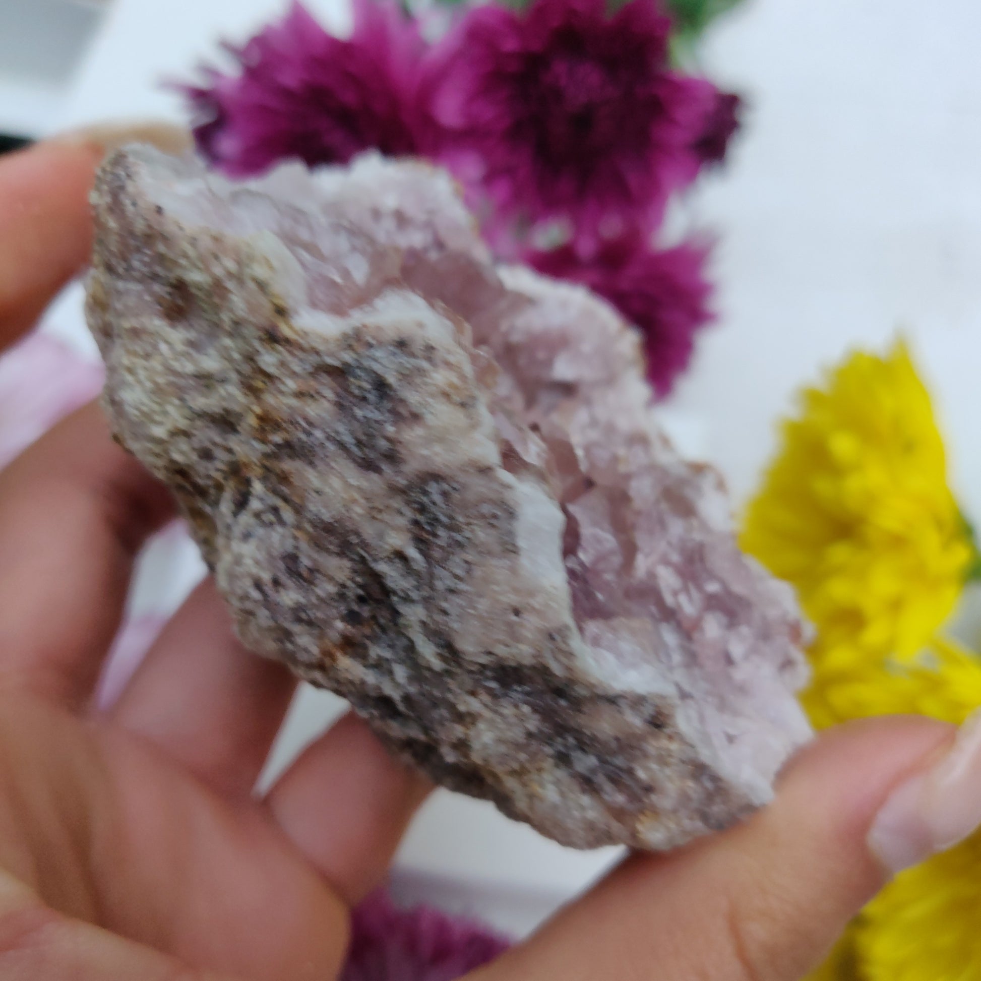Pink Amethyst Geode (#M2) - Simply Affinity