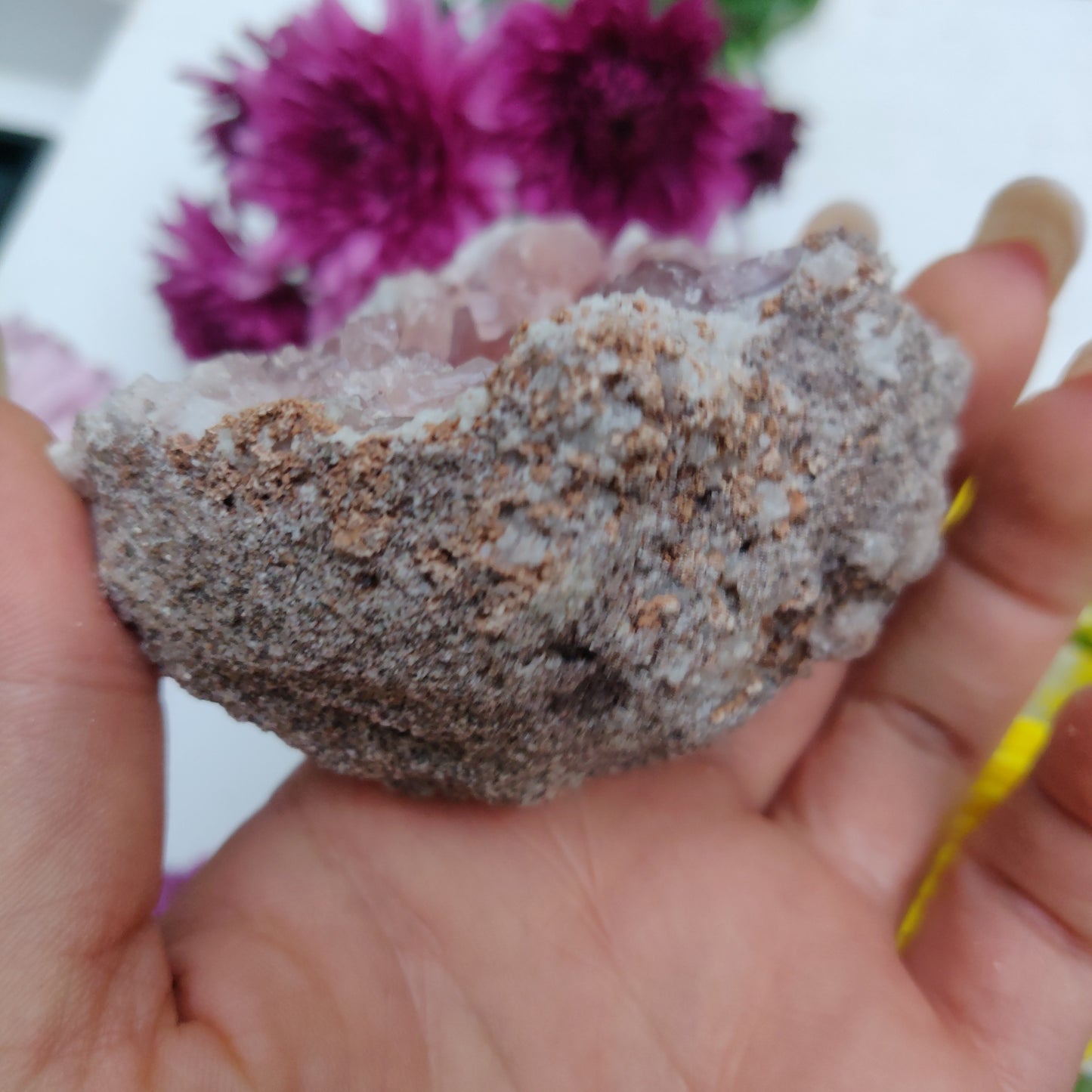 Pink Amethyst Geode (#M2) - Simply Affinity