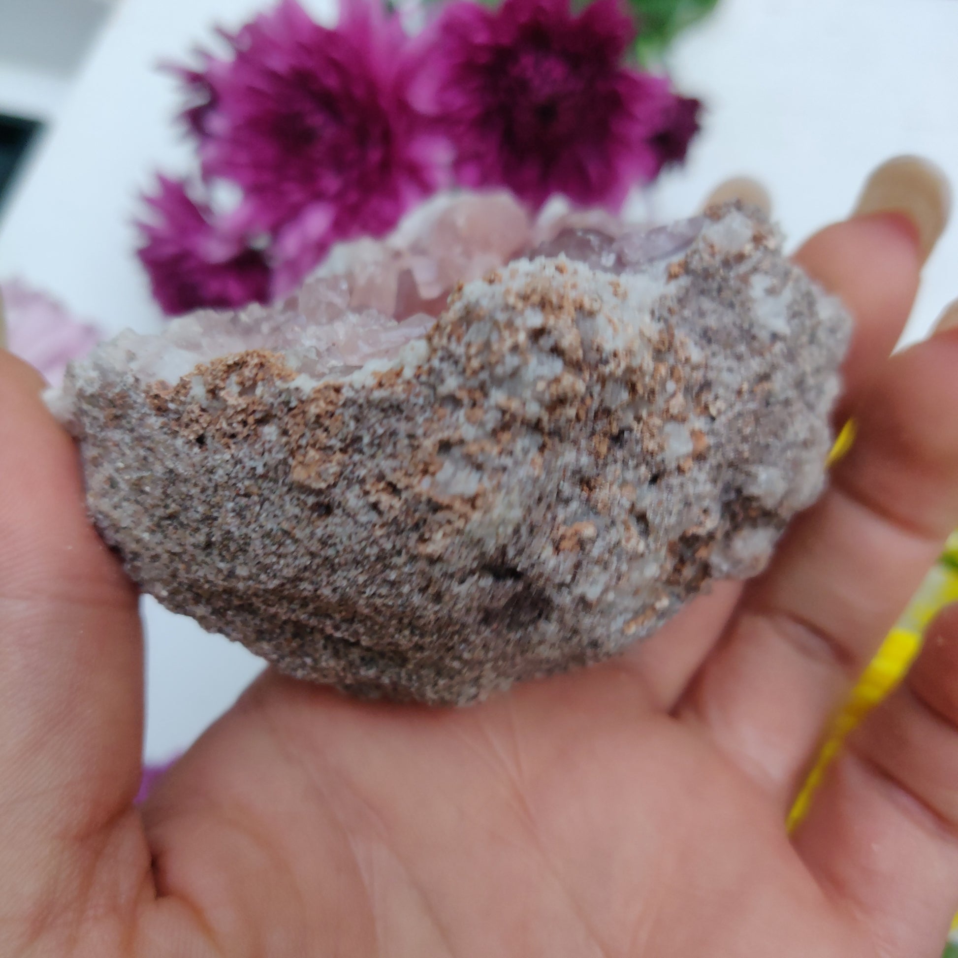 Pink Amethyst Geode (#M2) - Simply Affinity