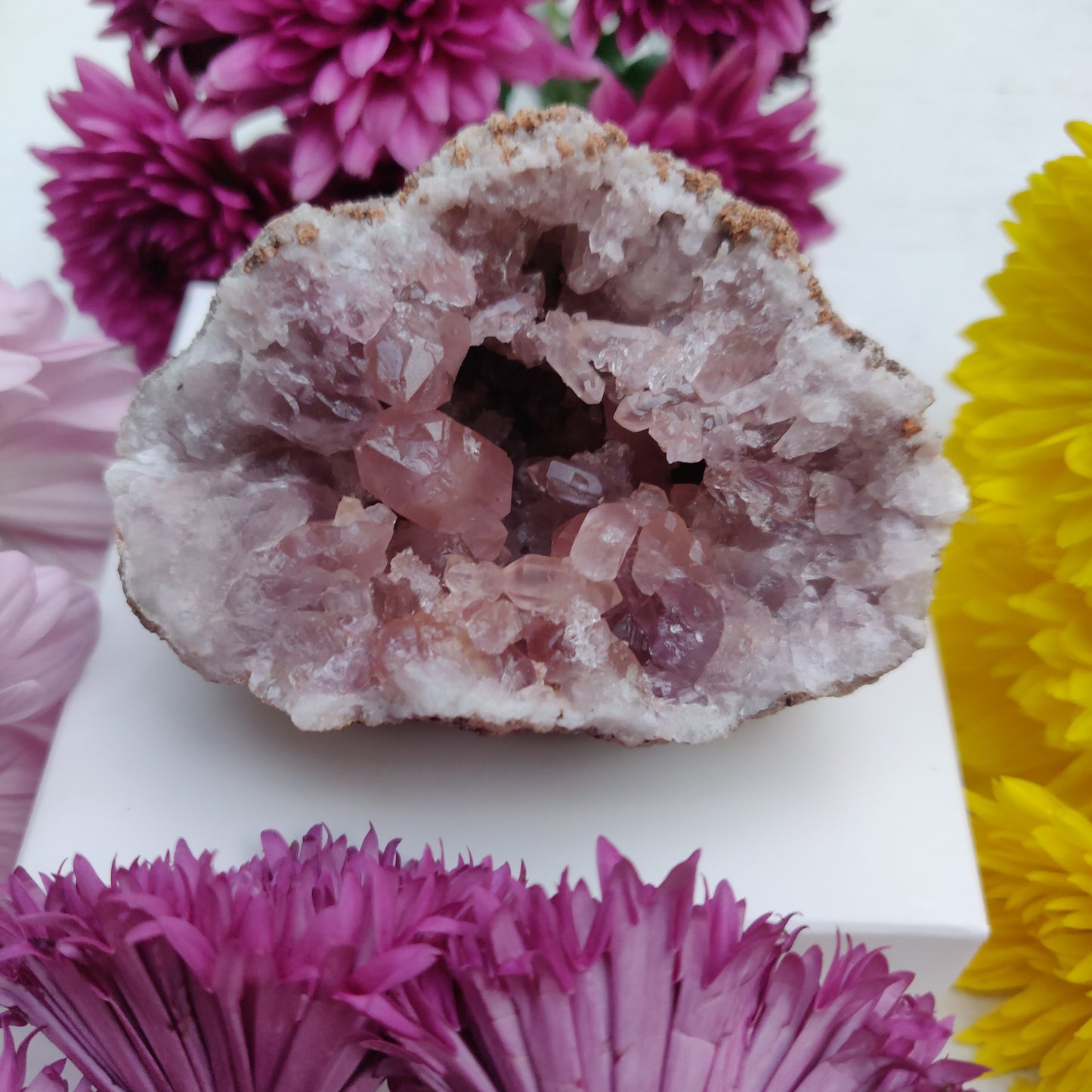 Pink Amethyst Geode (#M2) - Simply Affinity