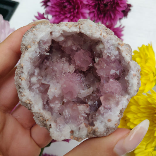 Pink Amethyst Geode (#M4) - Simply Affinity