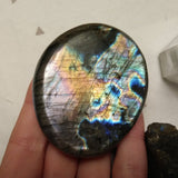 Labradorite Palm Stone (#41)