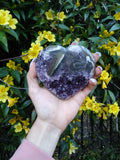 Amethyst Geode & Agate Heart (#16) - Simply Affinity