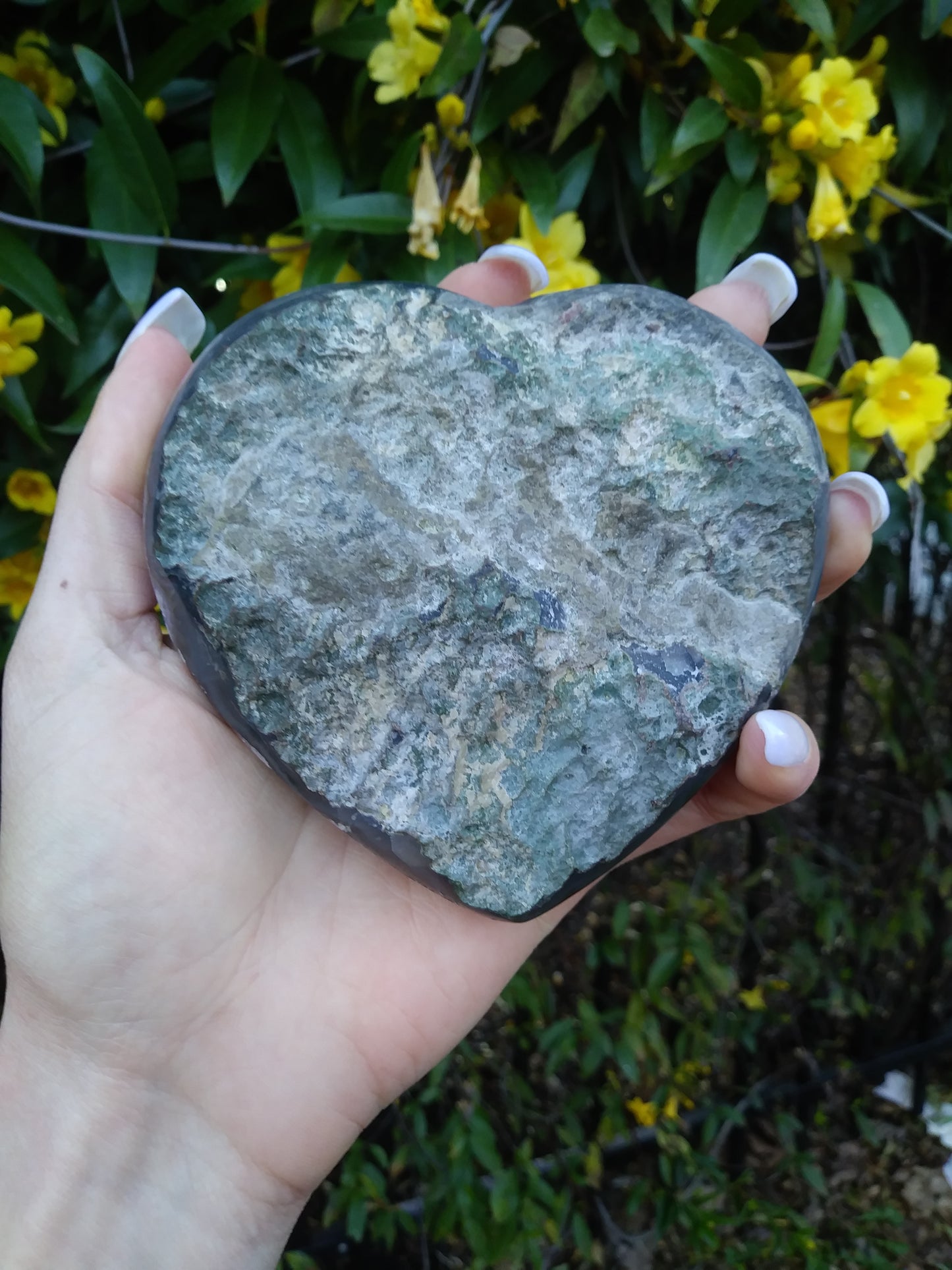 Amethyst Geode & Agate Heart (#16) - Simply Affinity