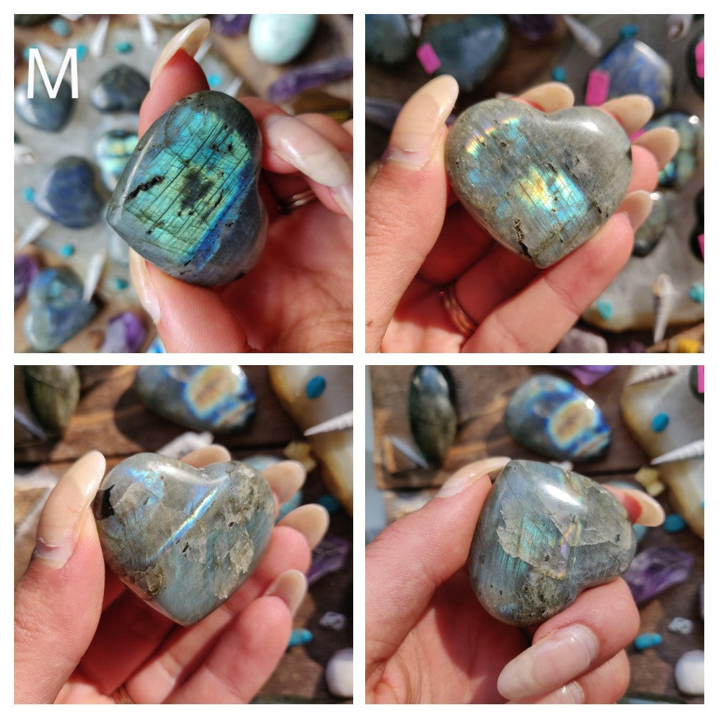 Mini Labradorite Heart - Choose your Favorites - Simply Affinity