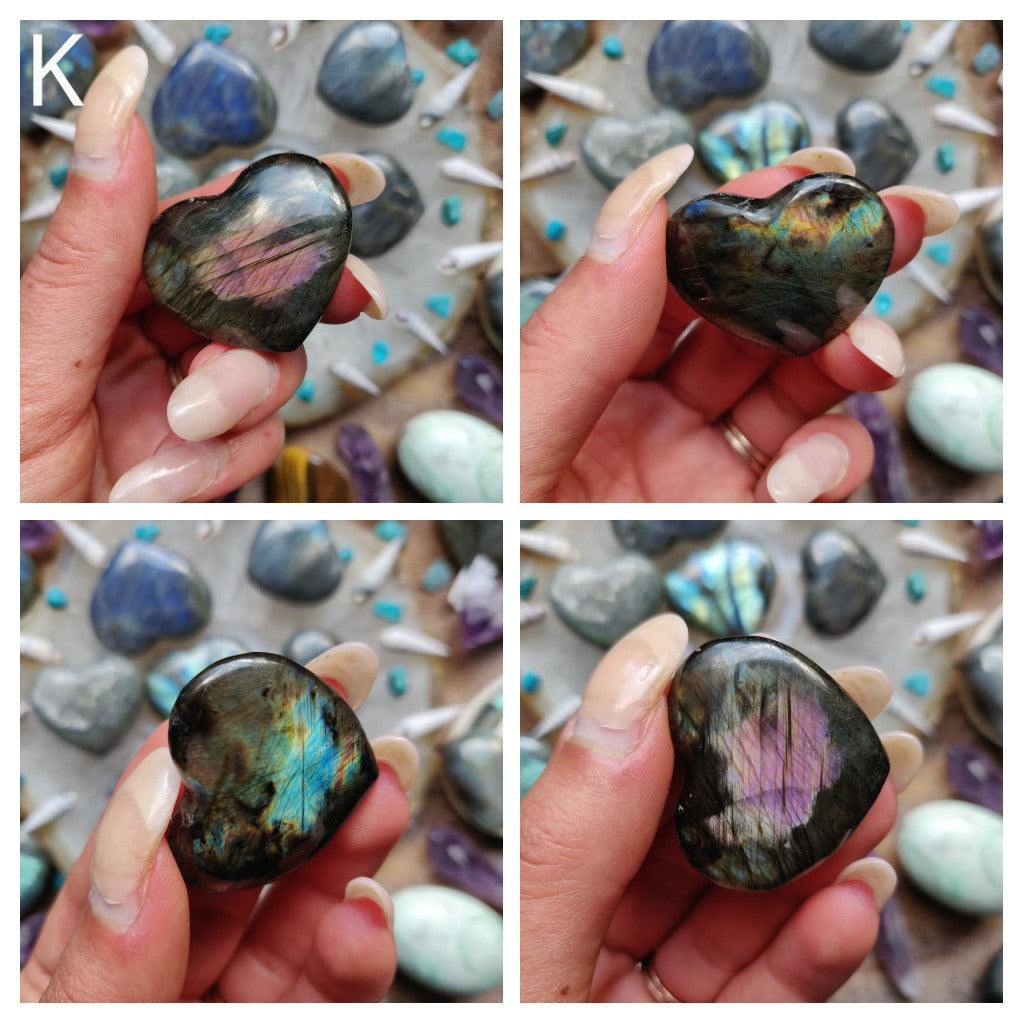 Mini Labradorite Heart - Choose your Favorites - Simply Affinity