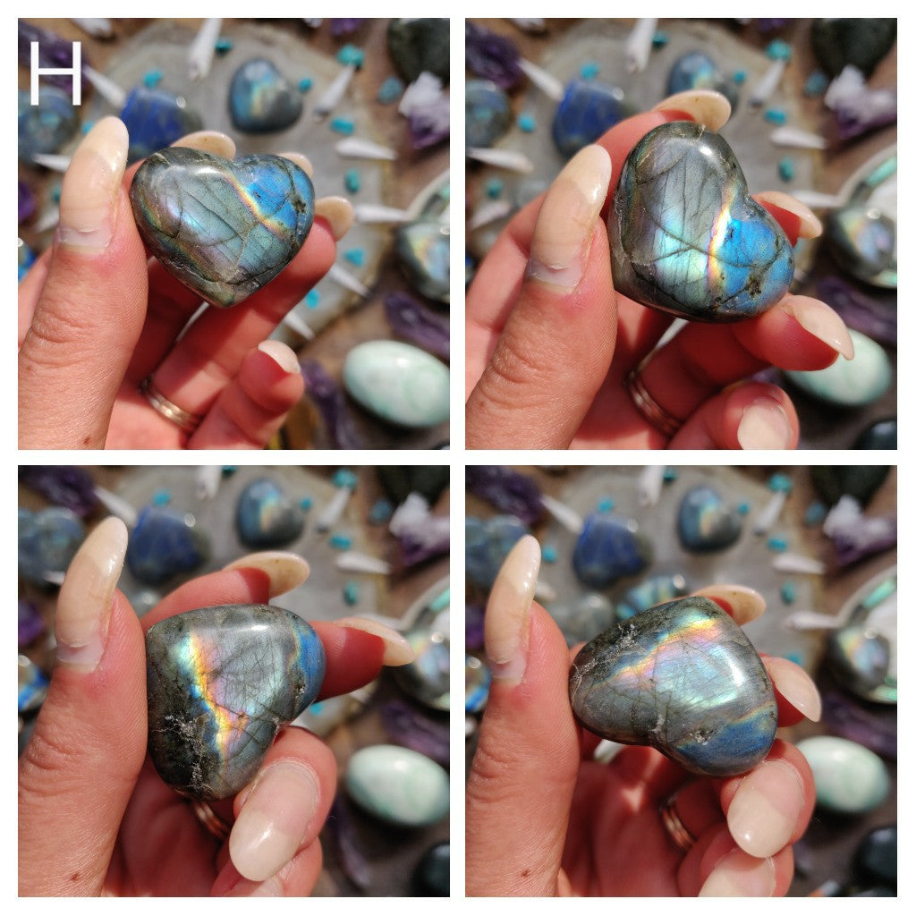 Mini Labradorite Heart - Choose your Favorites - Simply Affinity