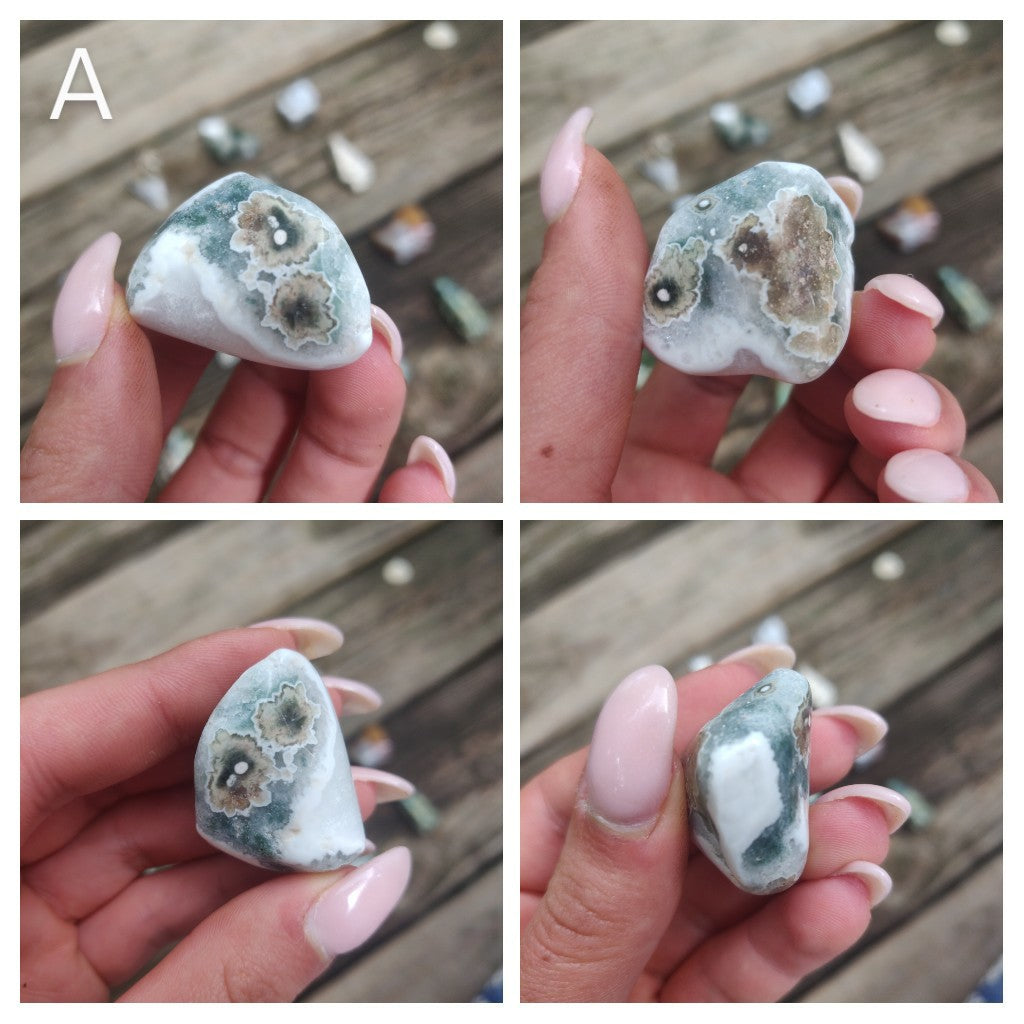*Ocean Jasper Tumble Stones - Choose your Favorites - Simply Affinity