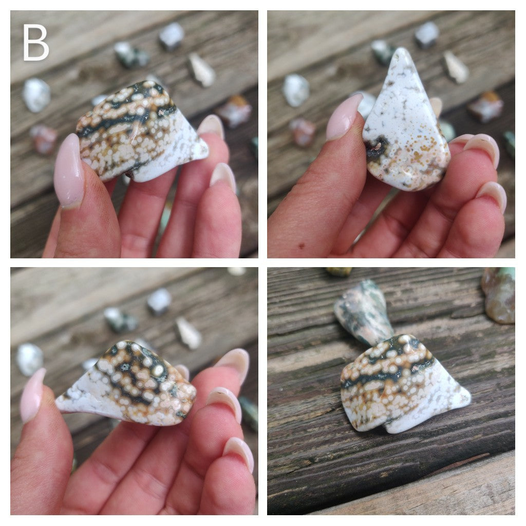 *Ocean Jasper Tumble Stones - Choose your Favorites - Simply Affinity