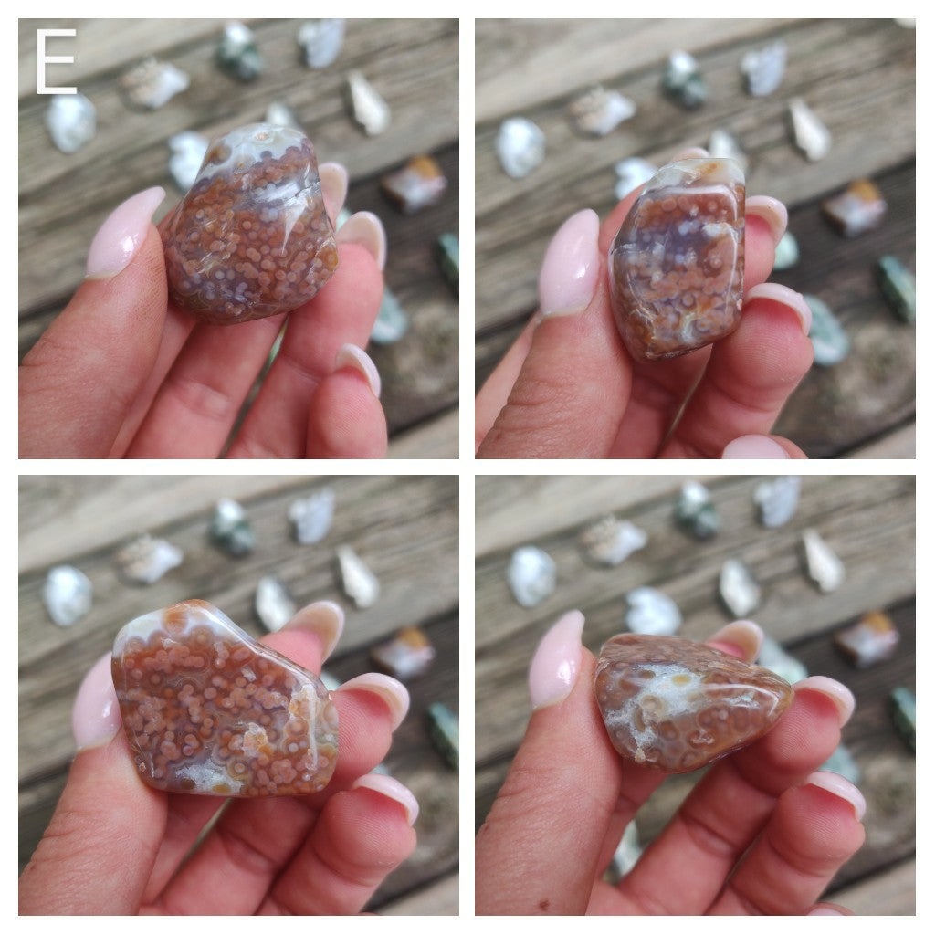 *Ocean Jasper Tumble Stones - Choose your Favorites - Simply Affinity
