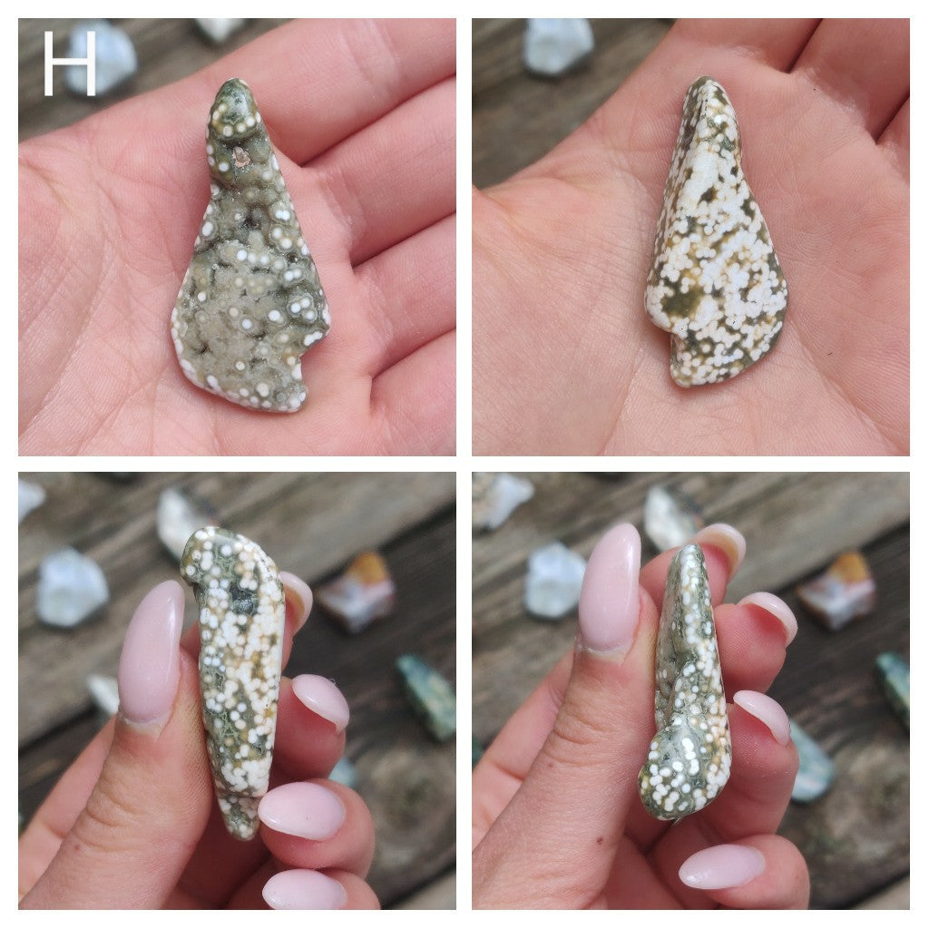 *Ocean Jasper Tumble Stones - Choose your Favorites - Simply Affinity