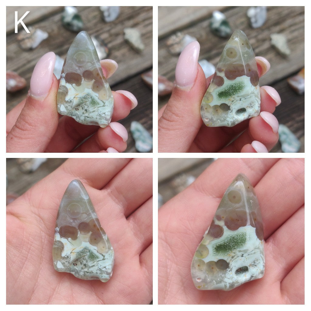 *Ocean Jasper Tumble Stones - Choose your Favorites - Simply Affinity