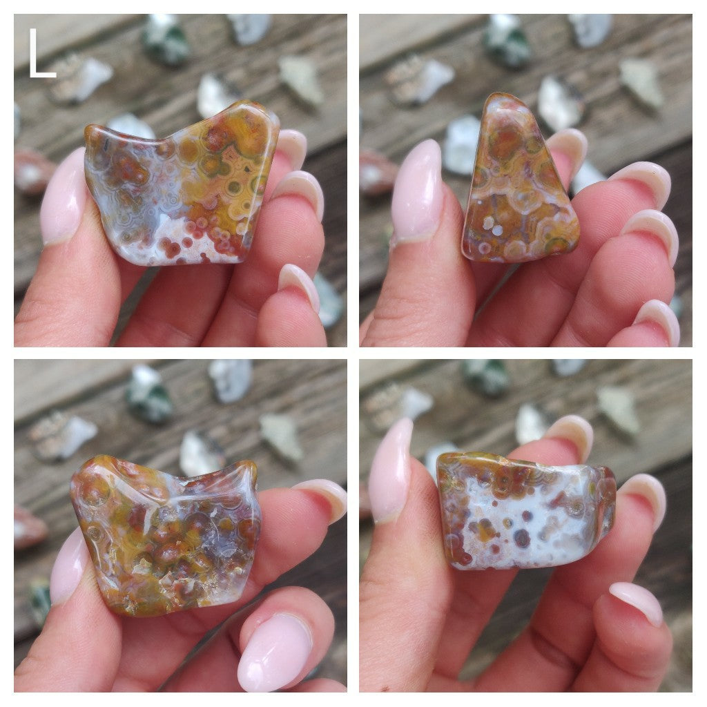 *Ocean Jasper Tumble Stones - Choose your Favorites - Simply Affinity