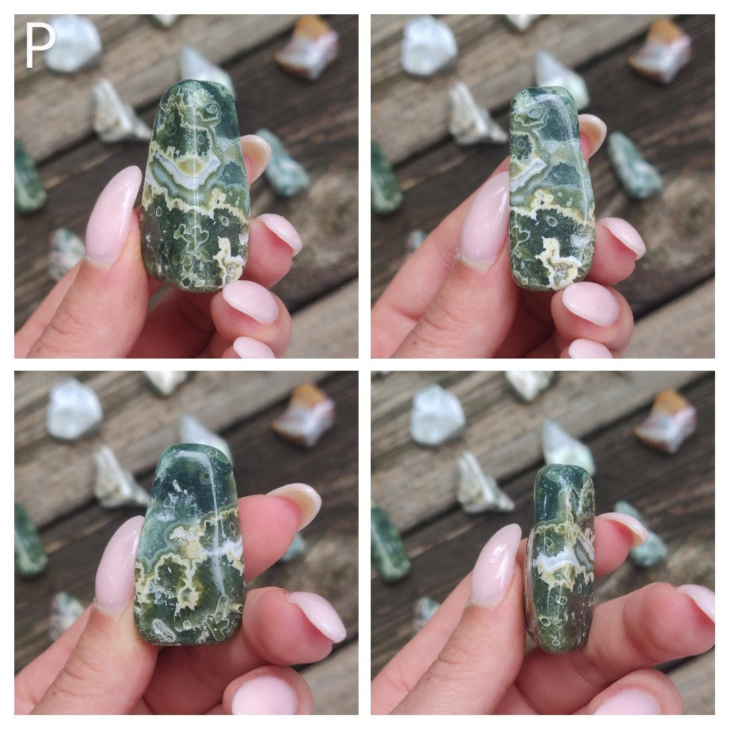 *Ocean Jasper Tumble Stones - Choose your Favorites - Simply Affinity