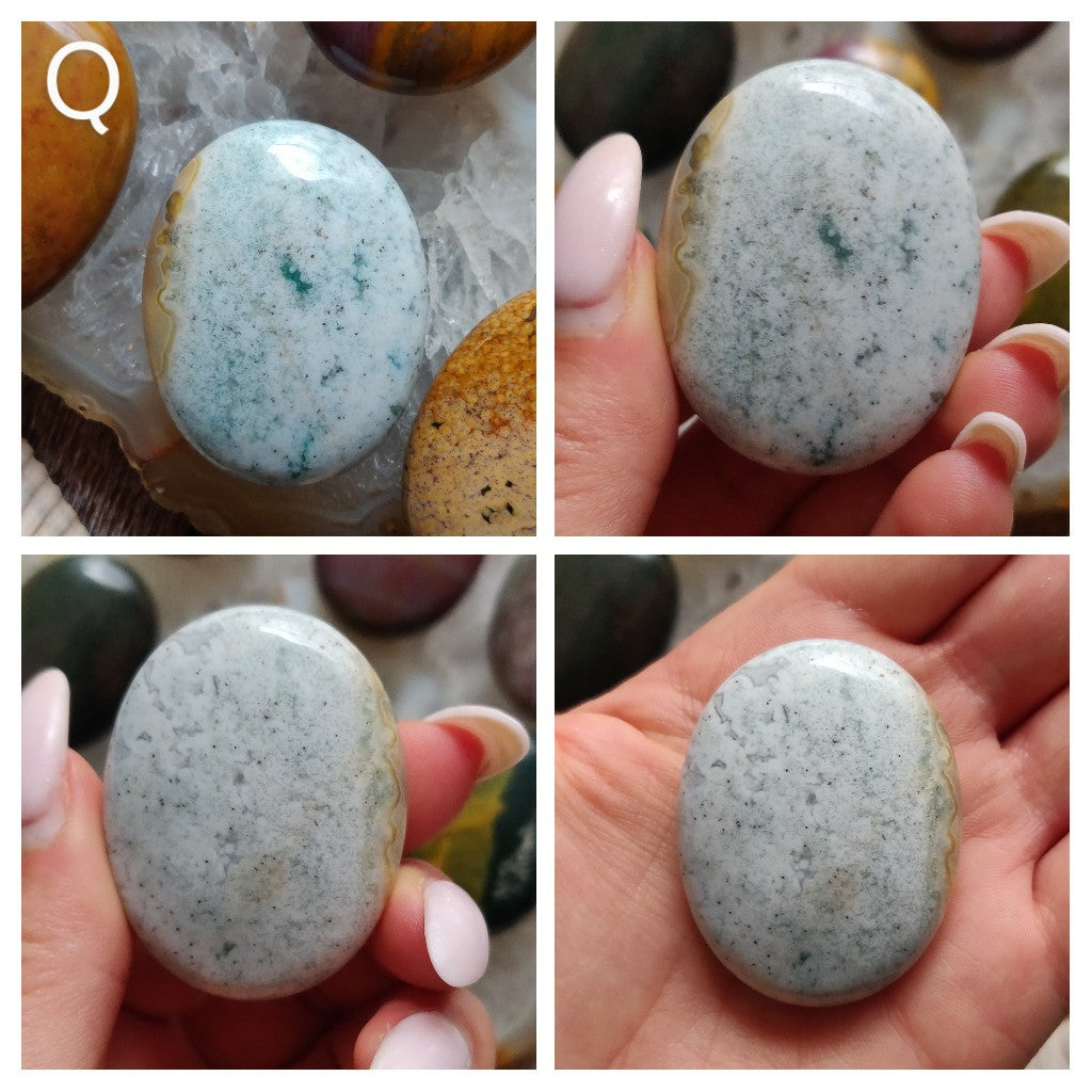 Ocean Jasper Palm Stones - Choose your Favorites - Simply Affinity